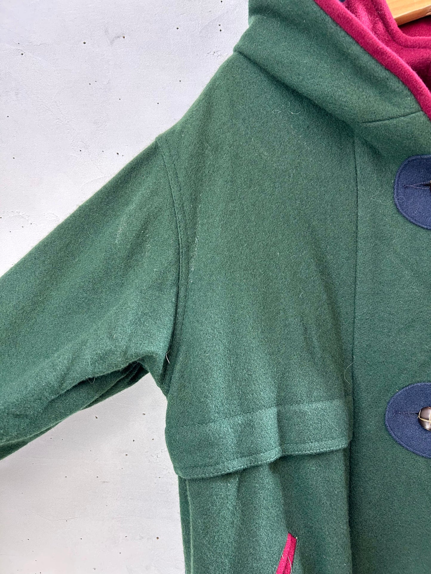 Vintage  Hoodie Coat  [L29086]