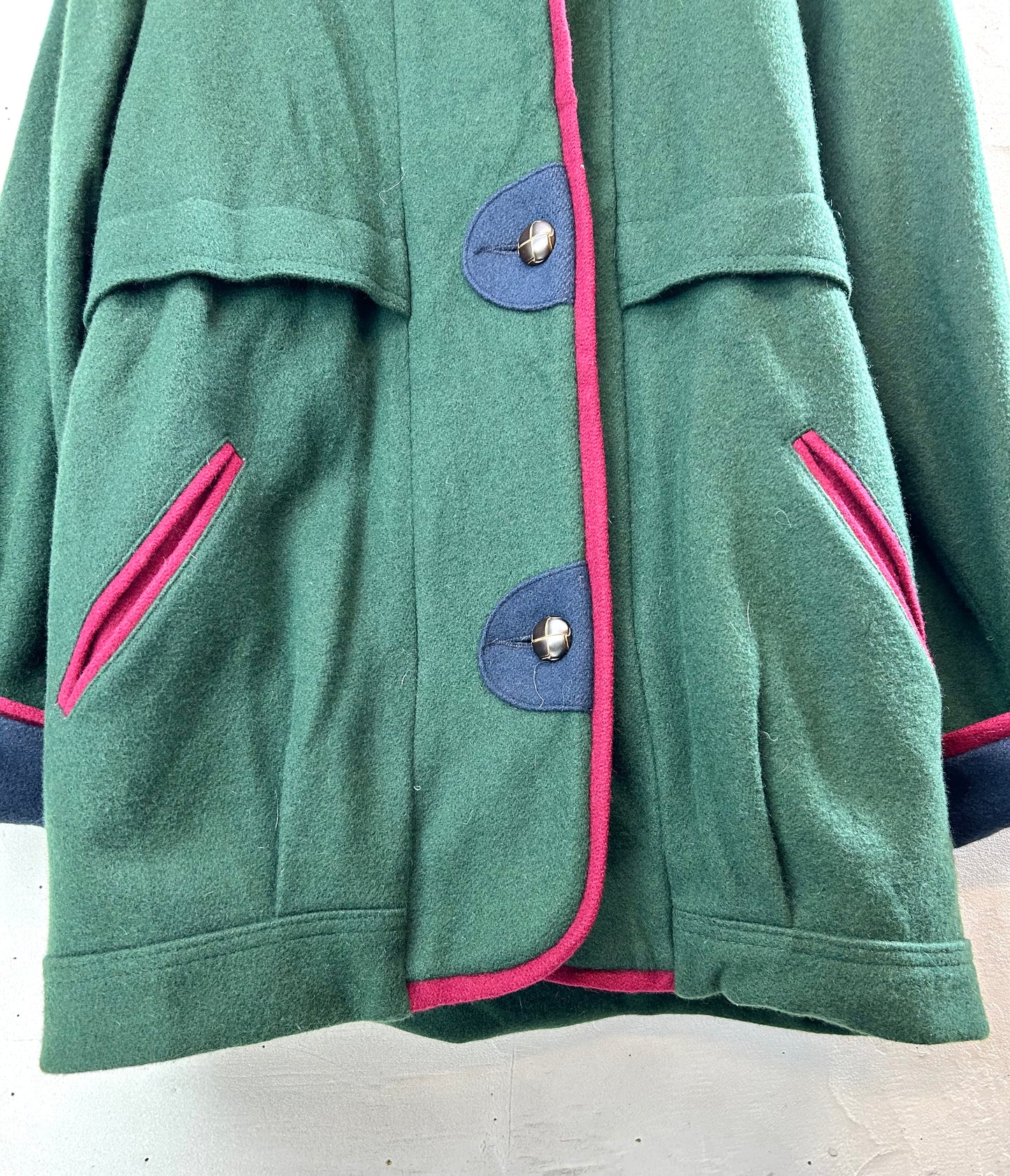 Vintage  Hoodie Coat  [L29086]