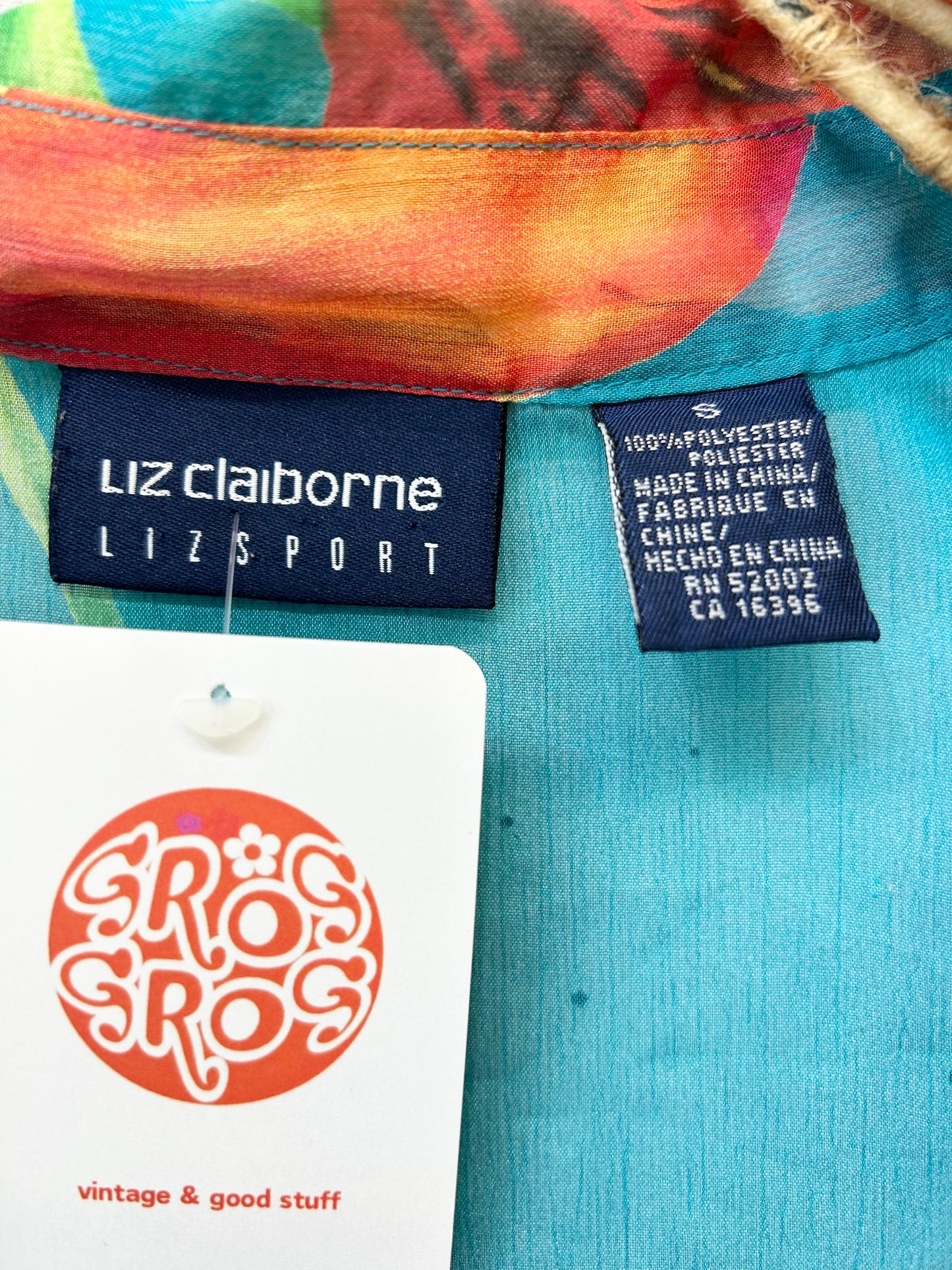 Vintage Blouse 〜Liz claiborne〜 [D26699]