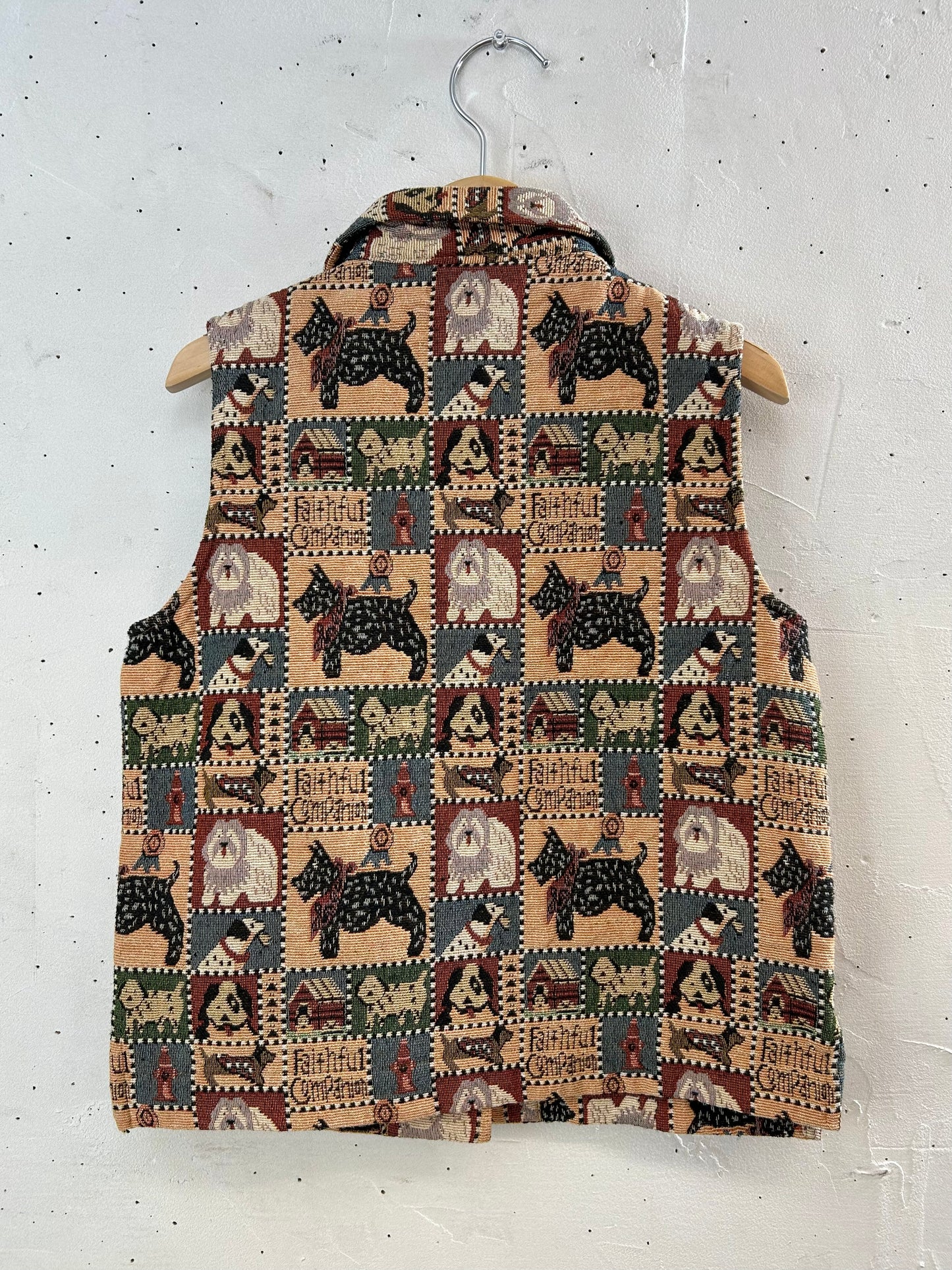 Vintage Gobelin Vest [D29962]