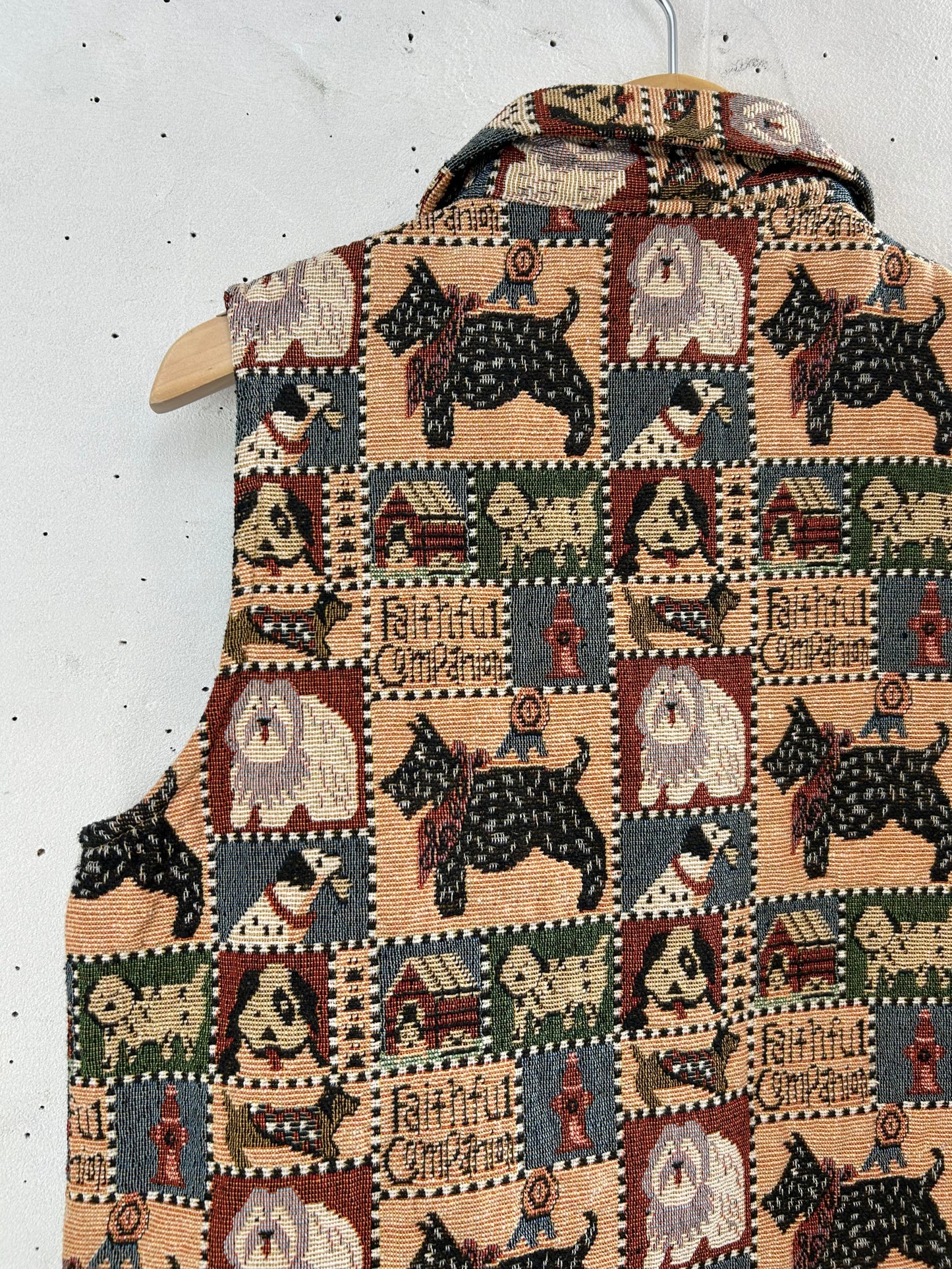Vintage Gobelin Vest [D29962]