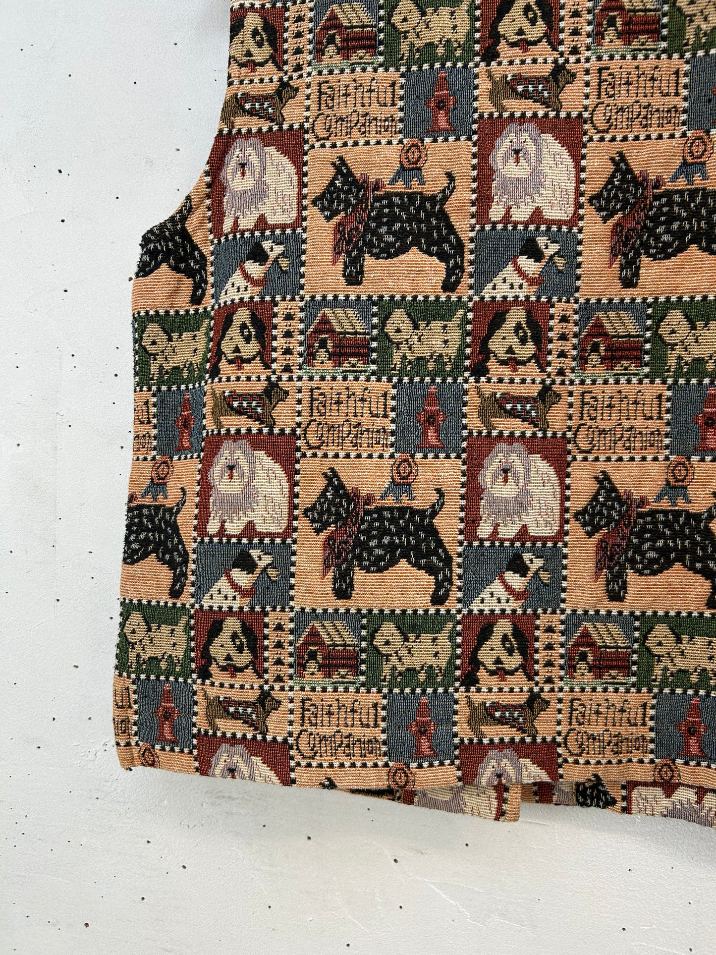 Vintage Gobelin Vest [D29962]