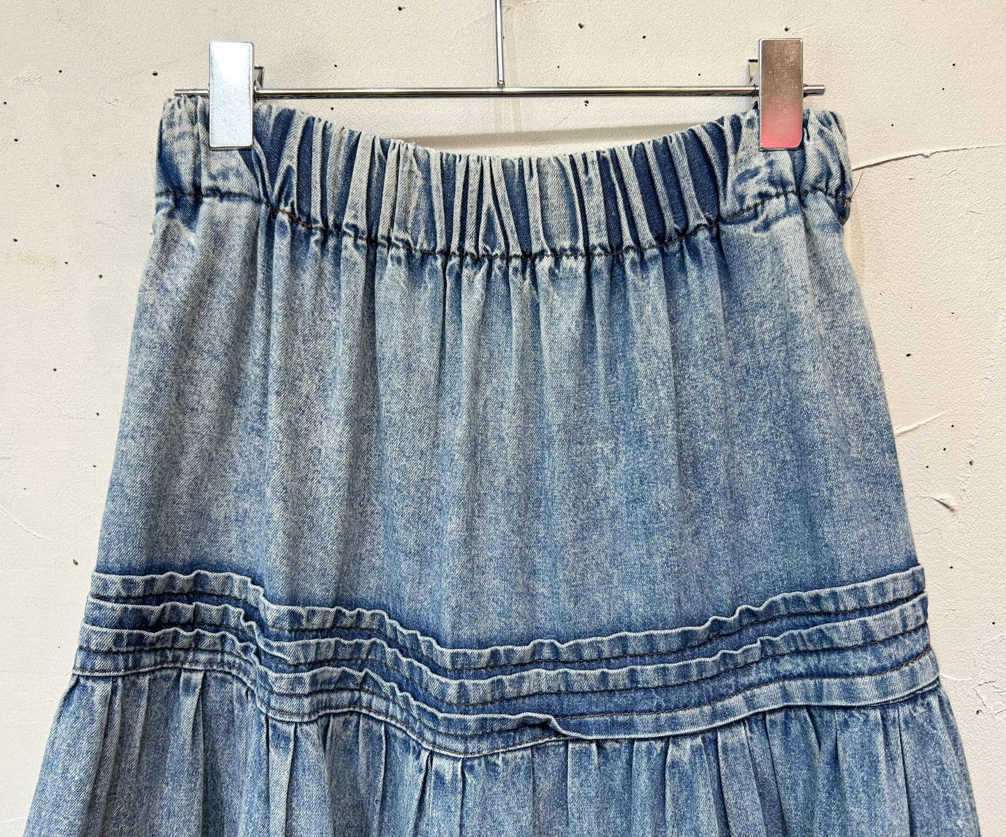 Vintage Denim Skirt [E26978]