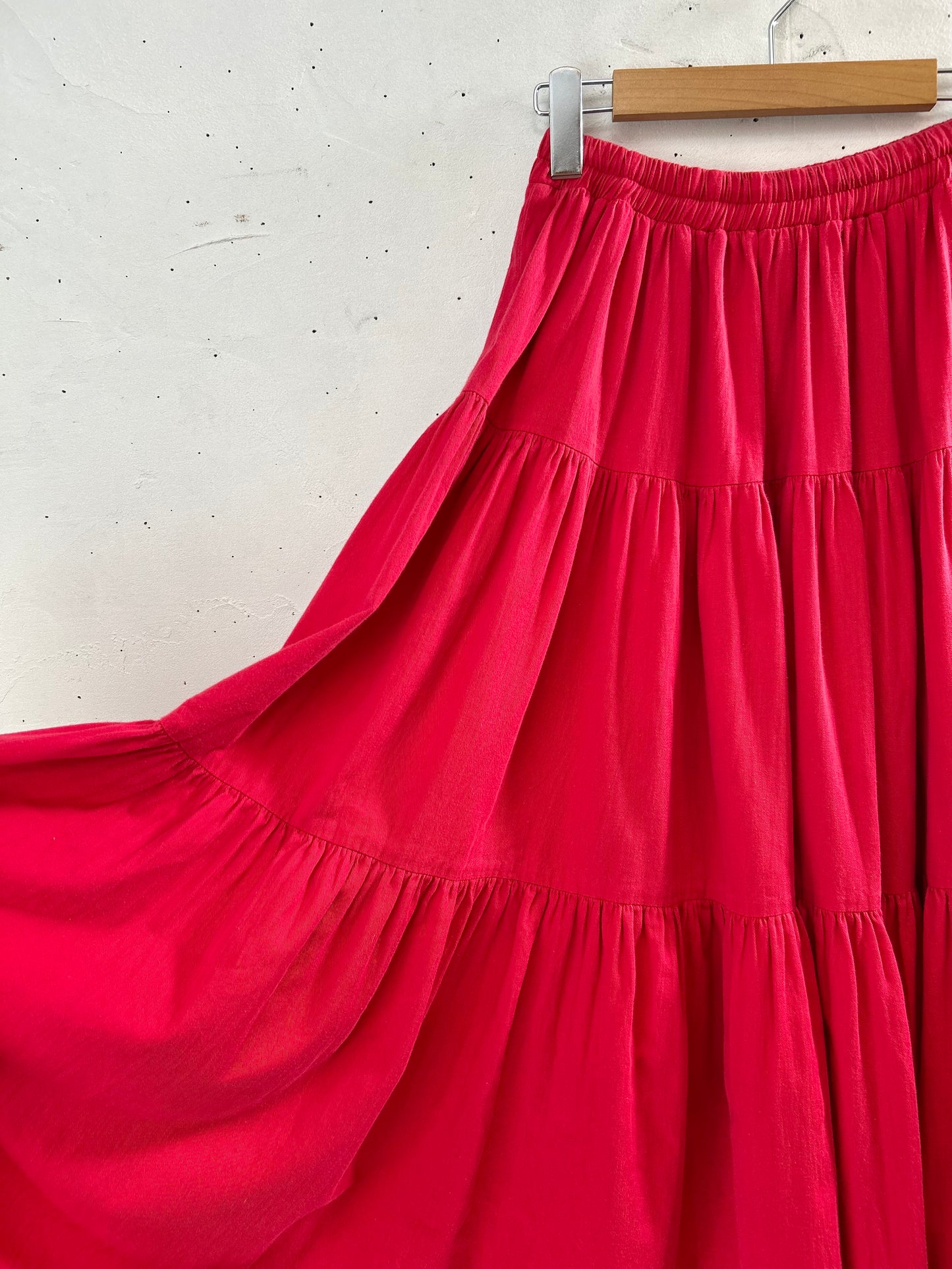 Vintage Tiered Skirt MADE IN USA [D29967]