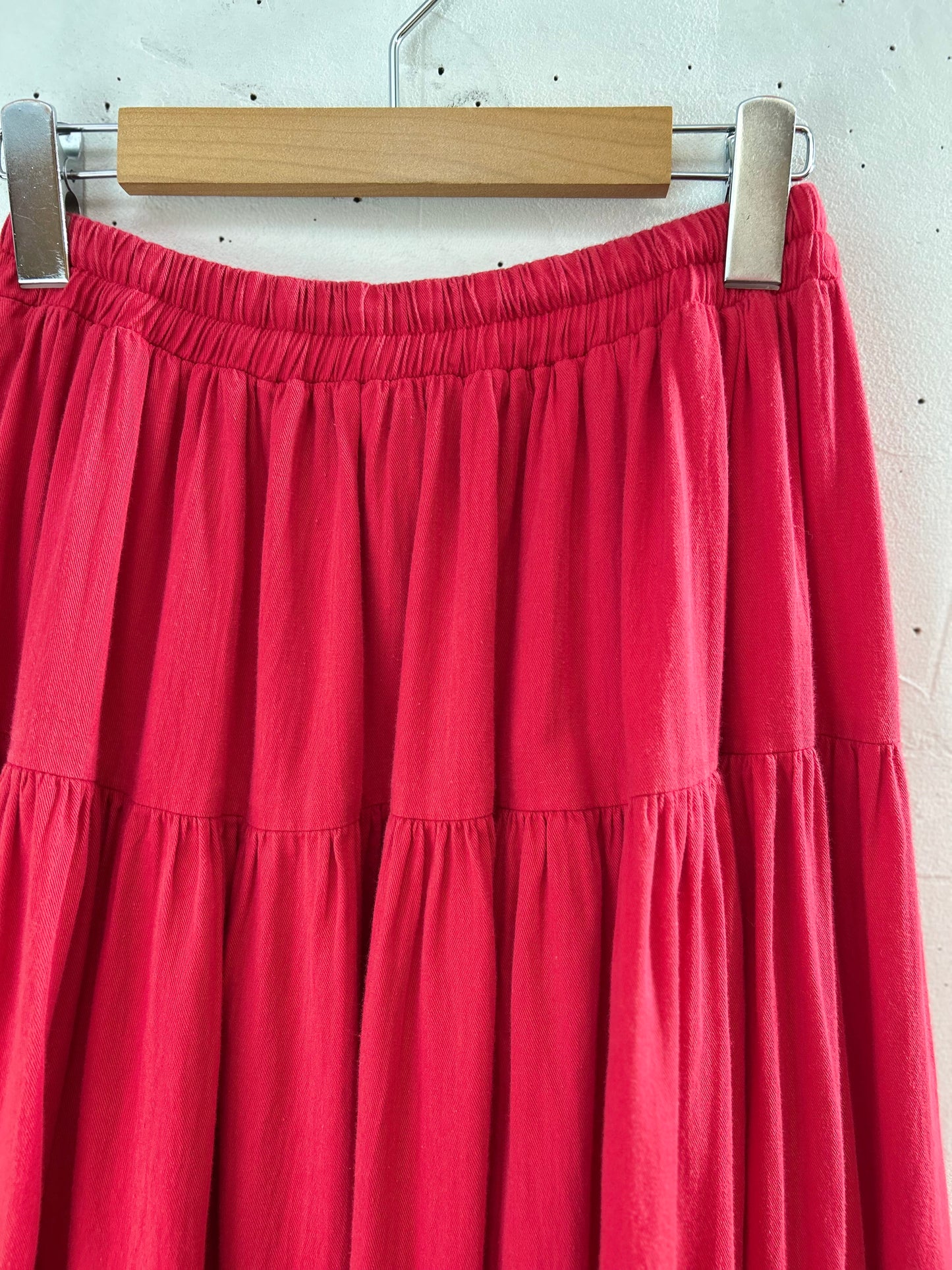Vintage Tiered Skirt MADE IN USA [D29967]