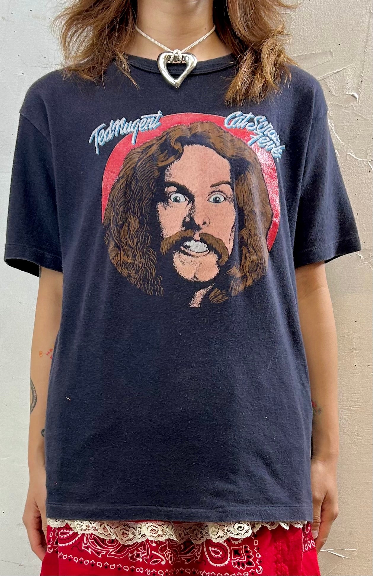 '70s Vintage T-Shirt  〜TED NUGENT〜 [G27881]