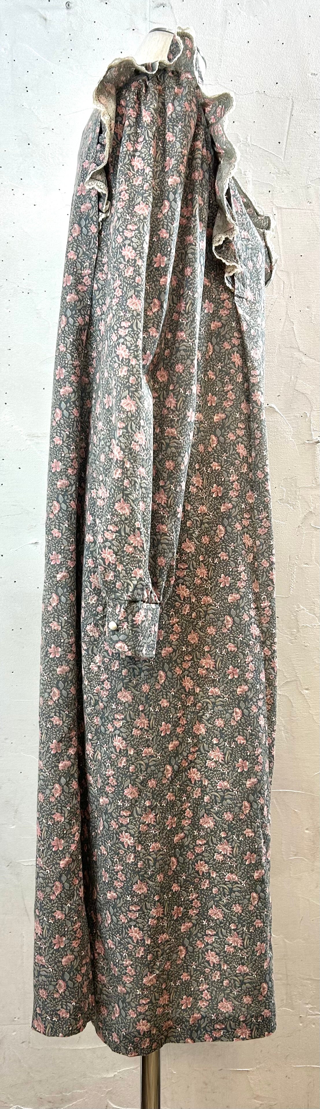 '70s Vintage Dress MADE IN USA [A29324]