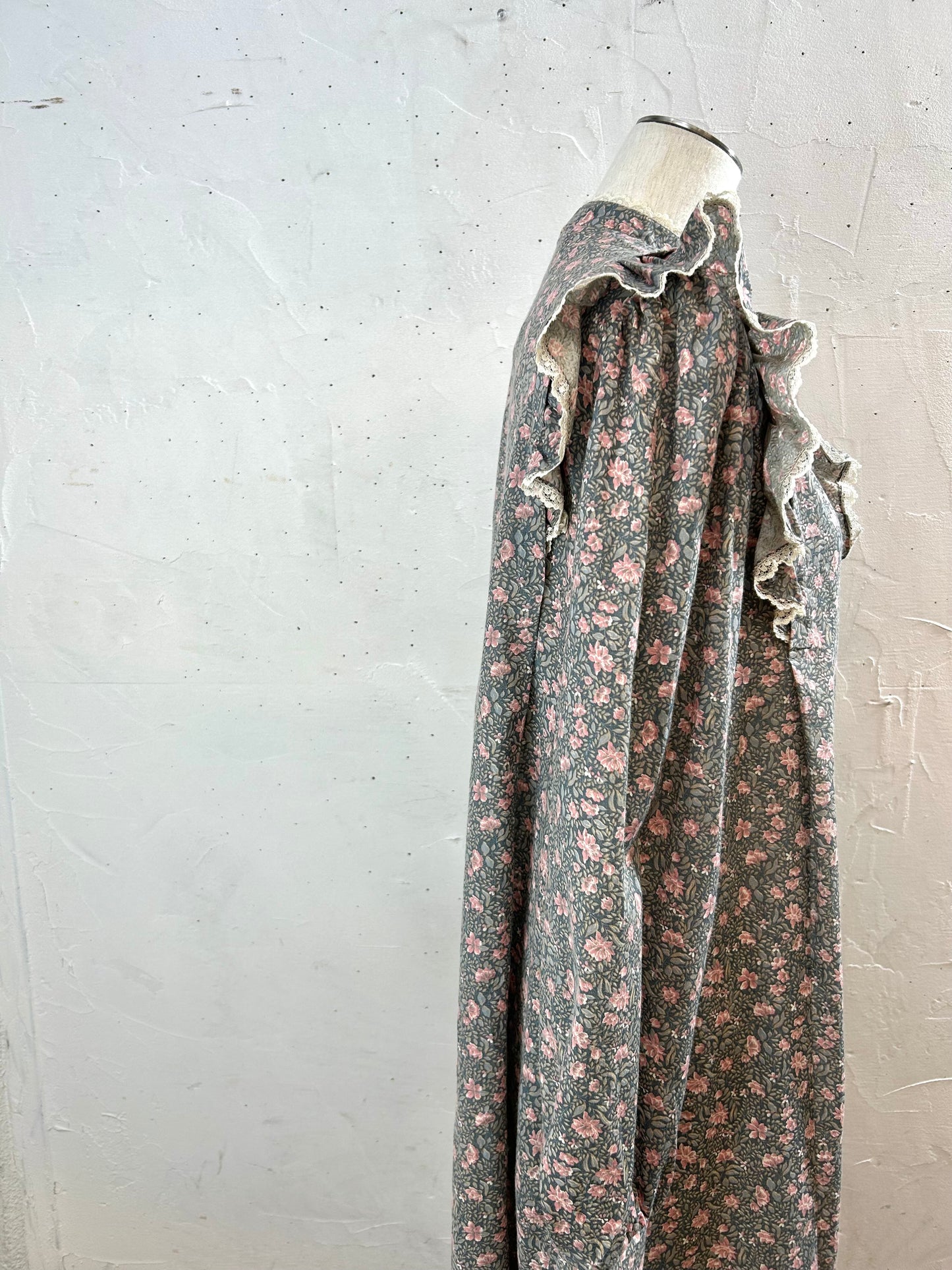 '70s Vintage Dress MADE IN USA [A29324]