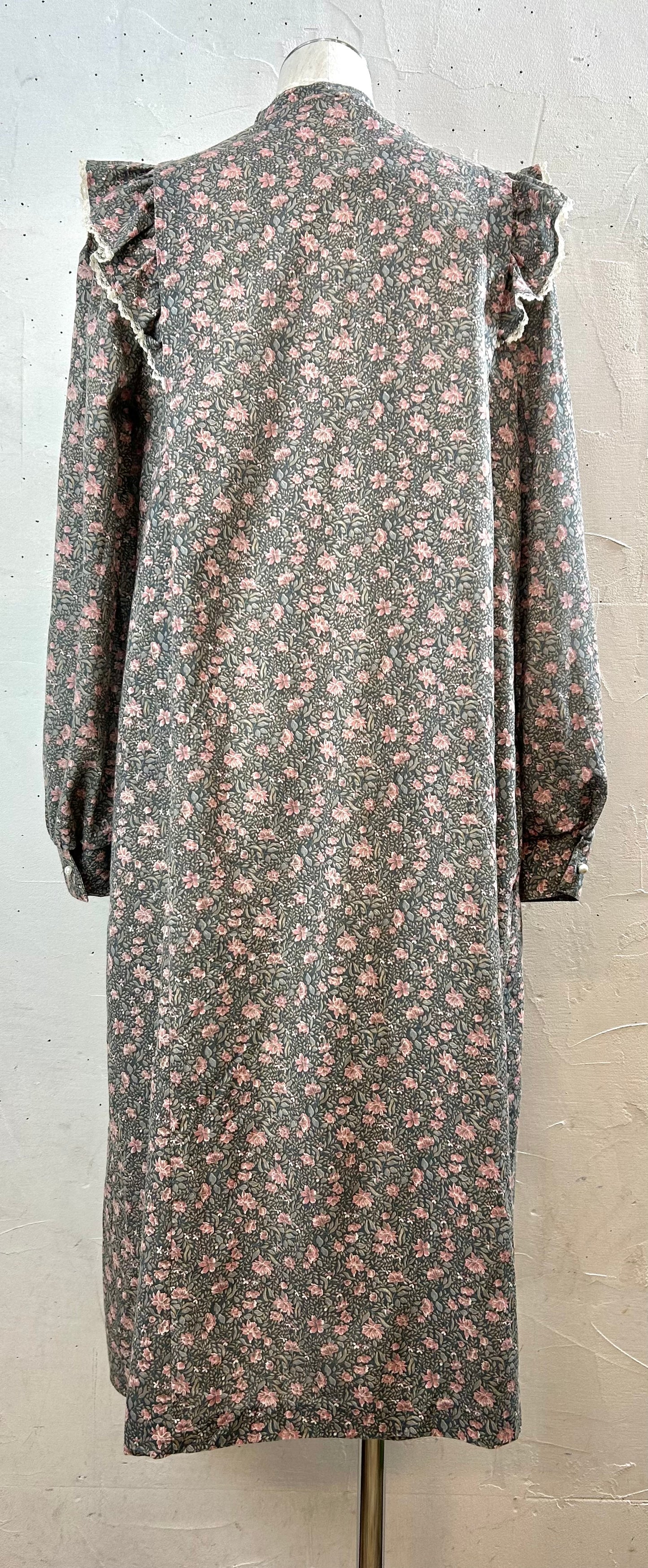 '70s Vintage Dress MADE IN USA [A29324]