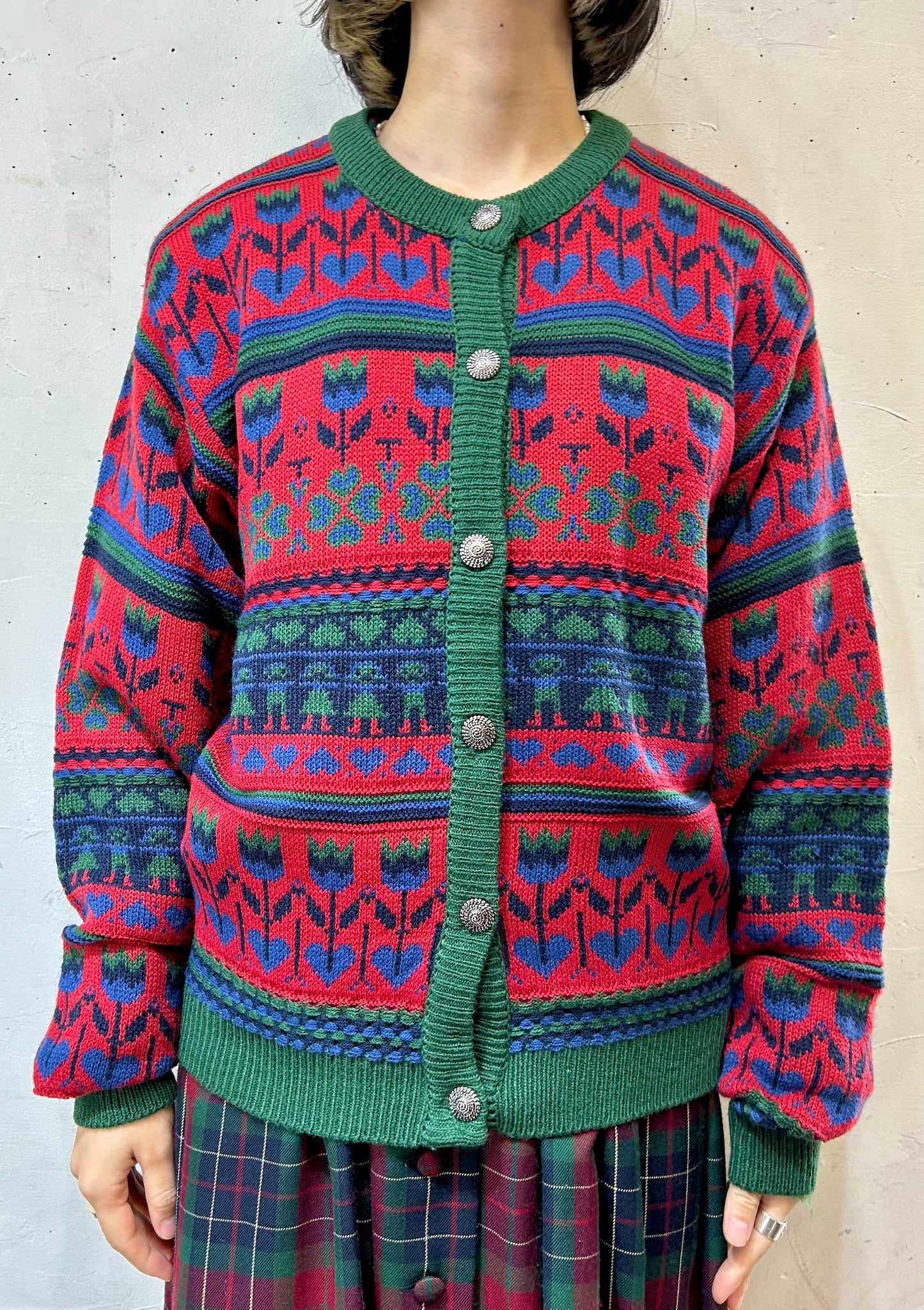 Vintage Knit Cardigan 〜BRyN CONNelly〜[J25270]