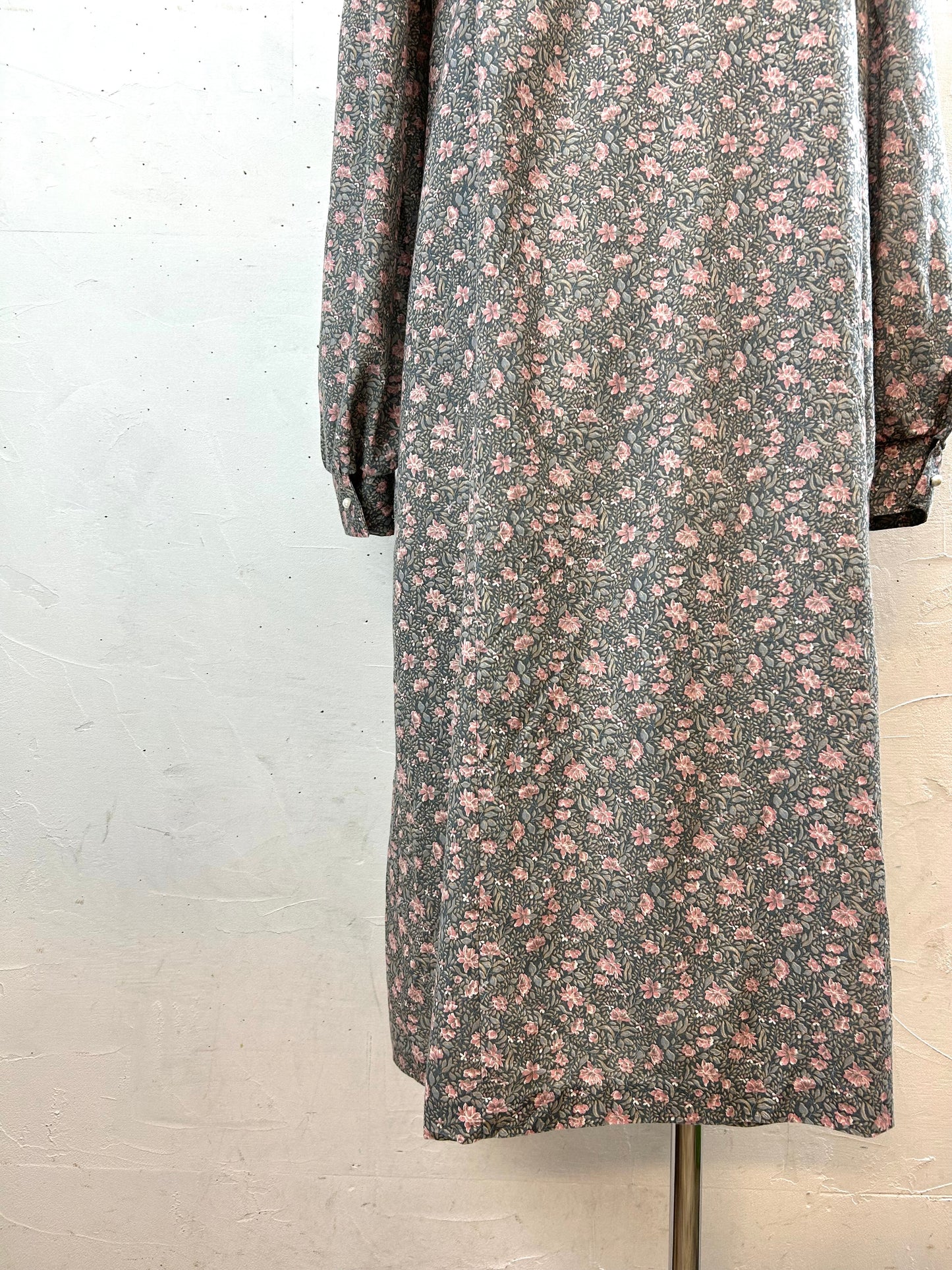 '70s Vintage Dress MADE IN USA [A29324]