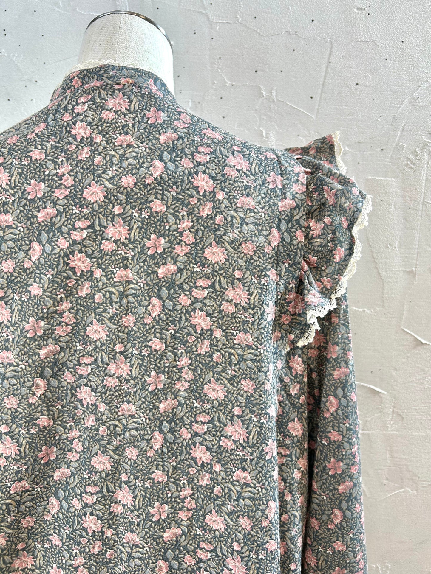 '70s Vintage Dress MADE IN USA [A29324]