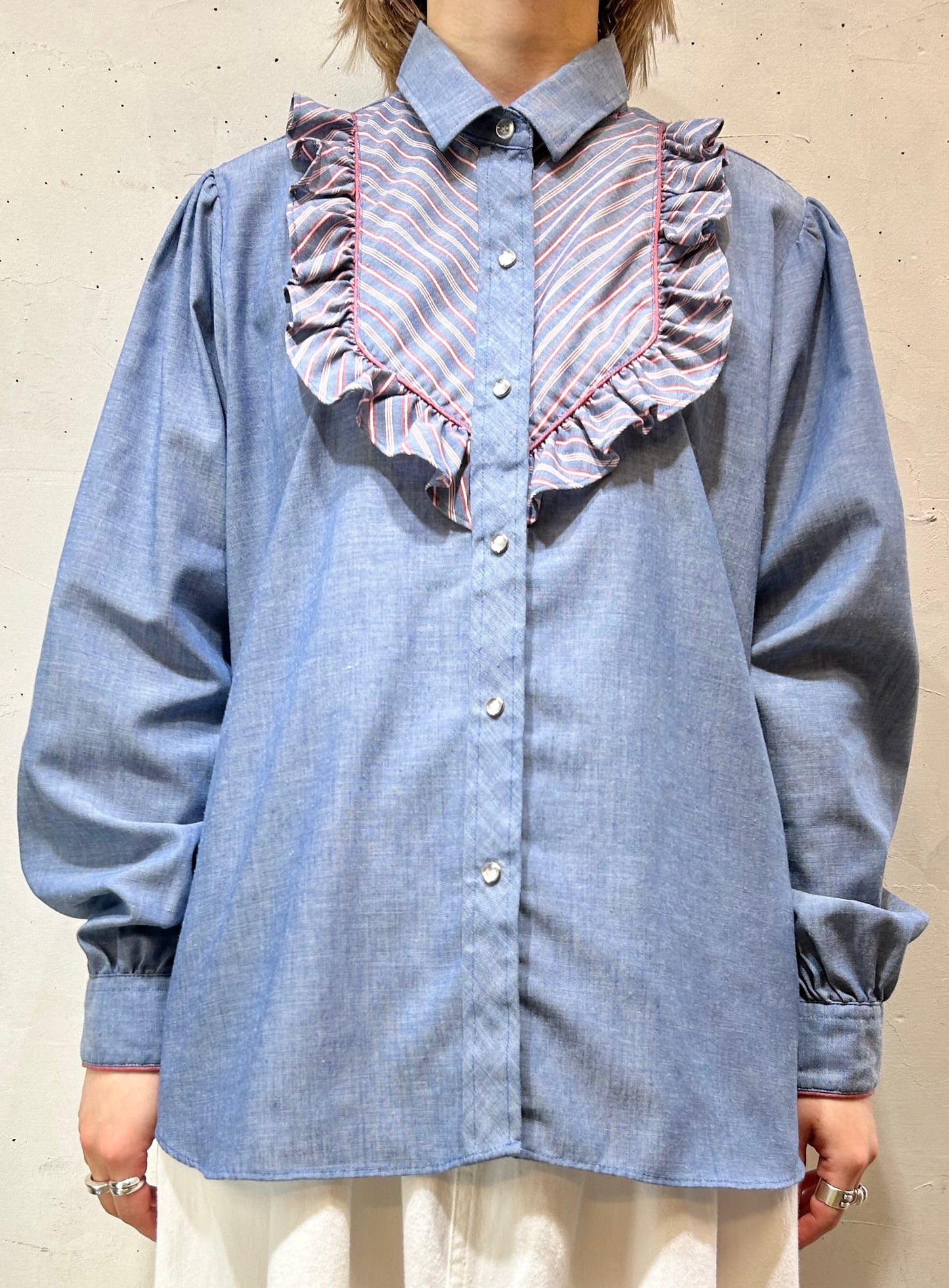 Vintage Western Shirt 〜Kenny Rogers WESTERN COLLECTION〜 [D26846]