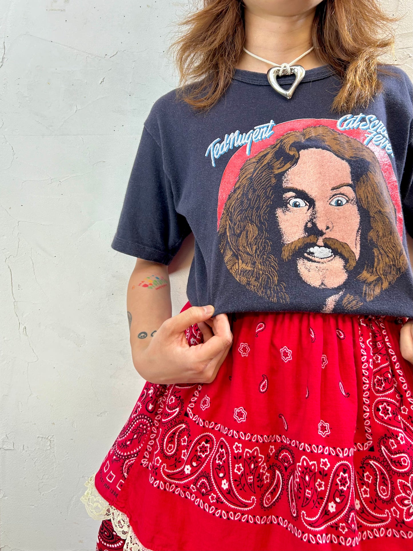 '70s Vintage T-Shirt  〜TED NUGENT〜 [G27881]