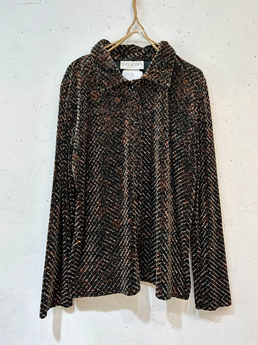 Vintage Velours Shirt [K25559]