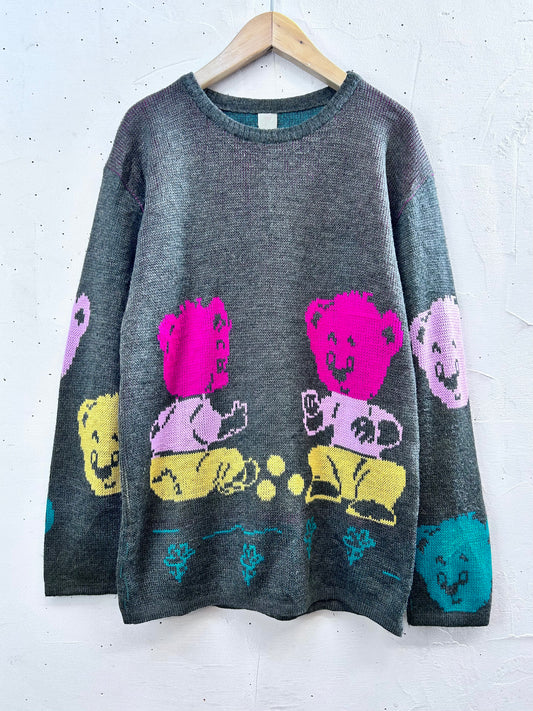 Vintage Knit Sweater [L29090]