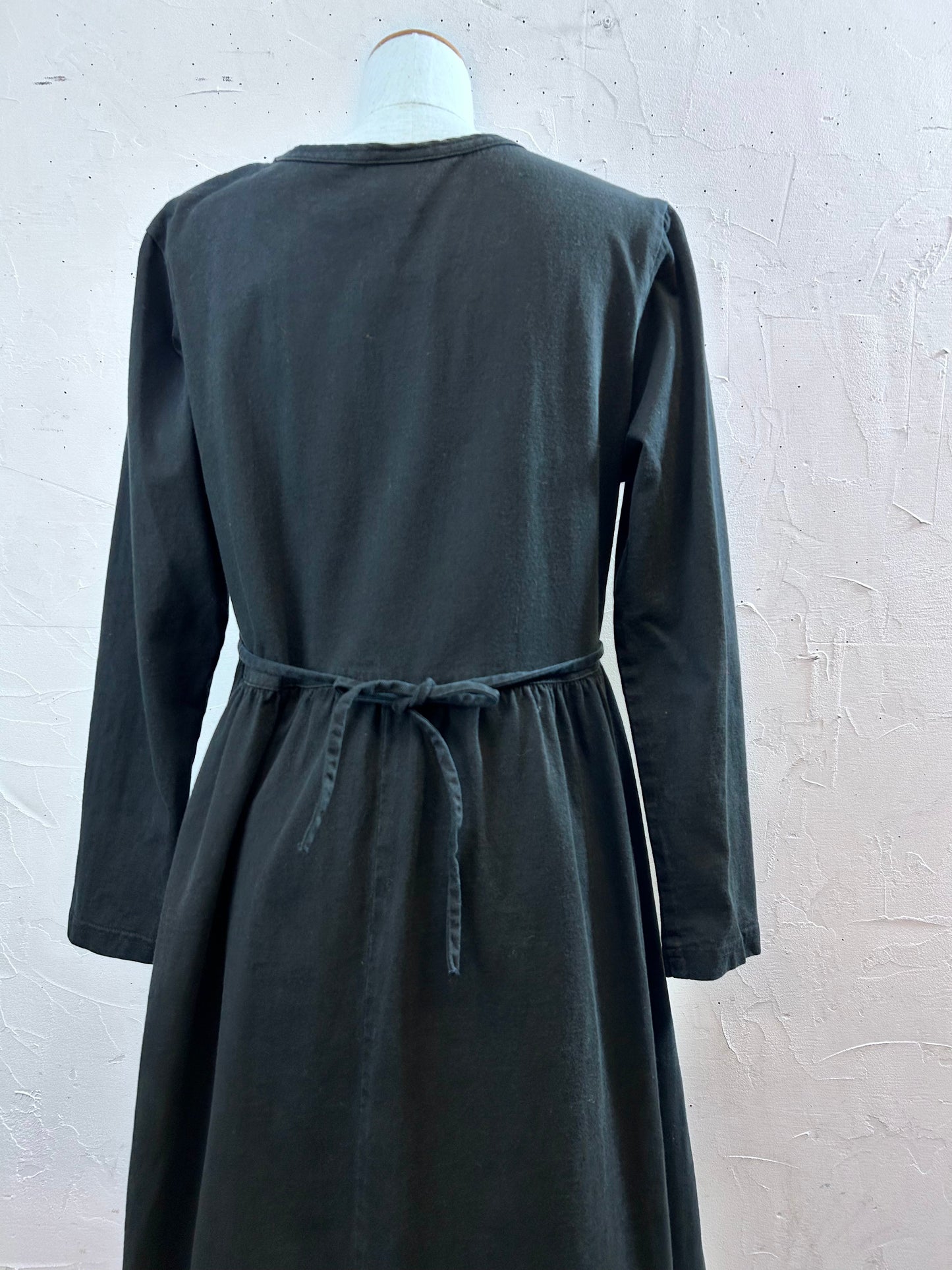 Vintage Cotton Dress MADE IN USA [L29087]
