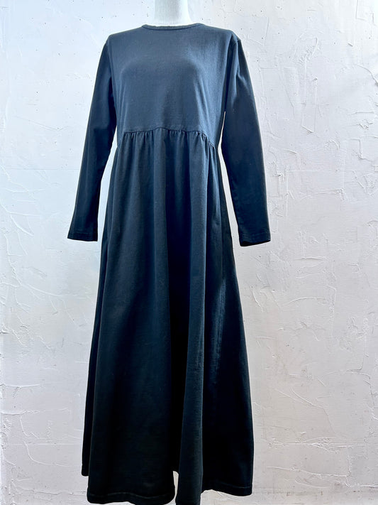 Vintage Cotton Dress MADE IN USA [L29087]