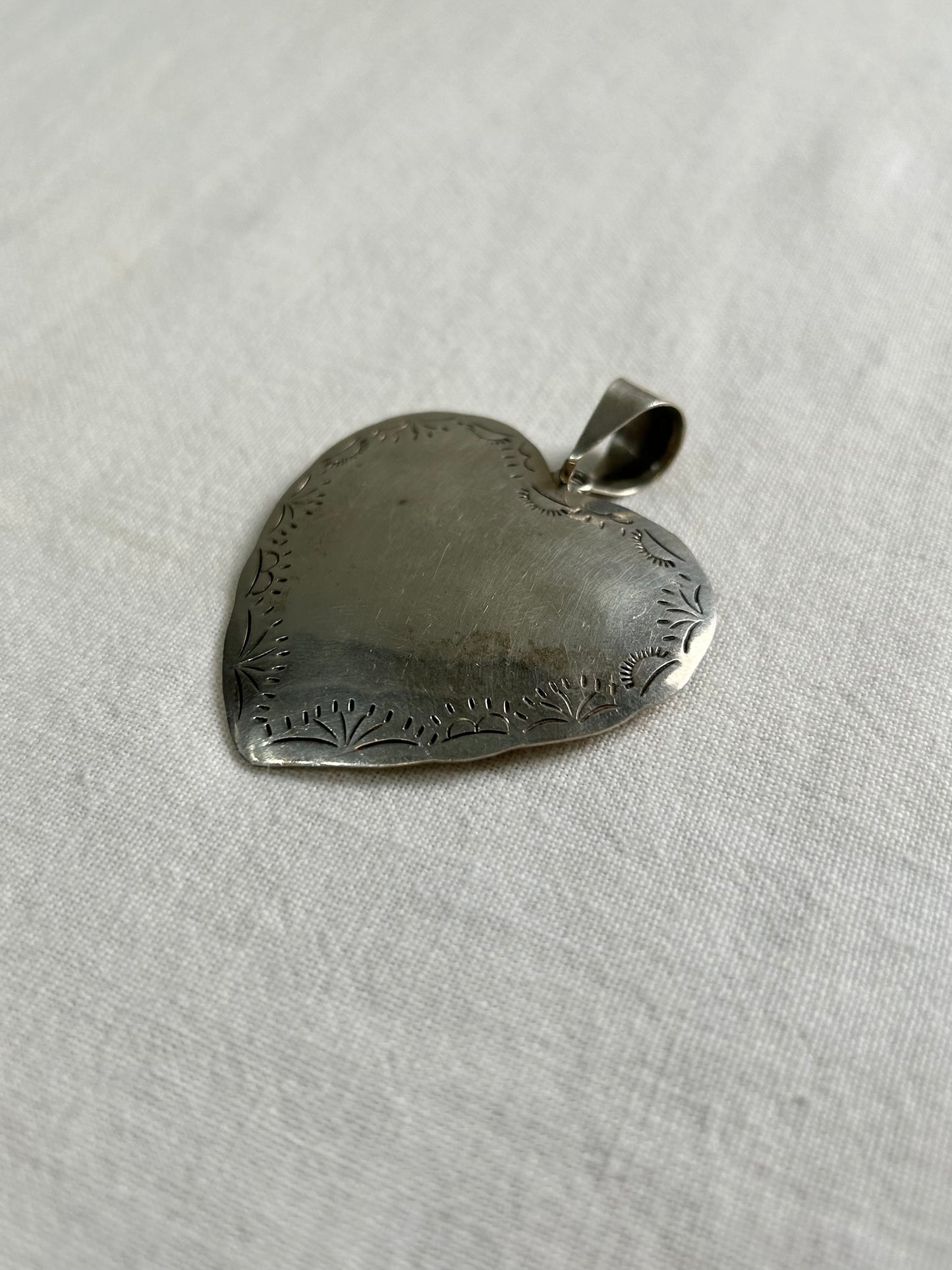 Vintage 925Silver Pendant Top MADE IN MEXICO [B26210]