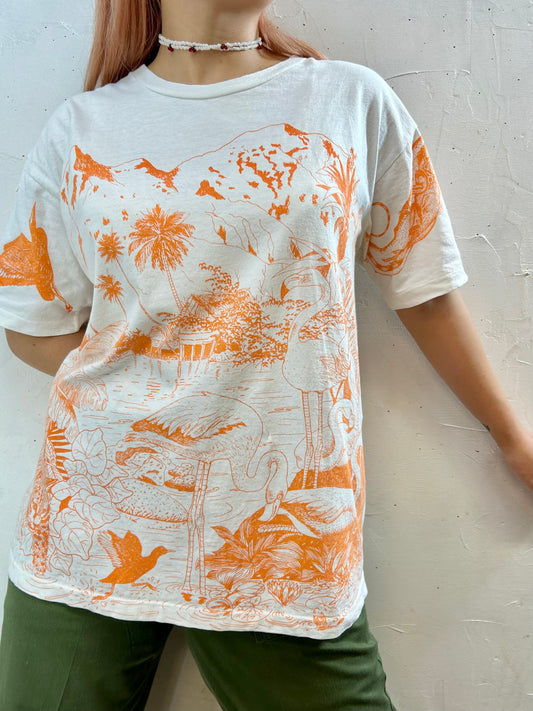 Vintage Full Print T-Shirt [F27574]