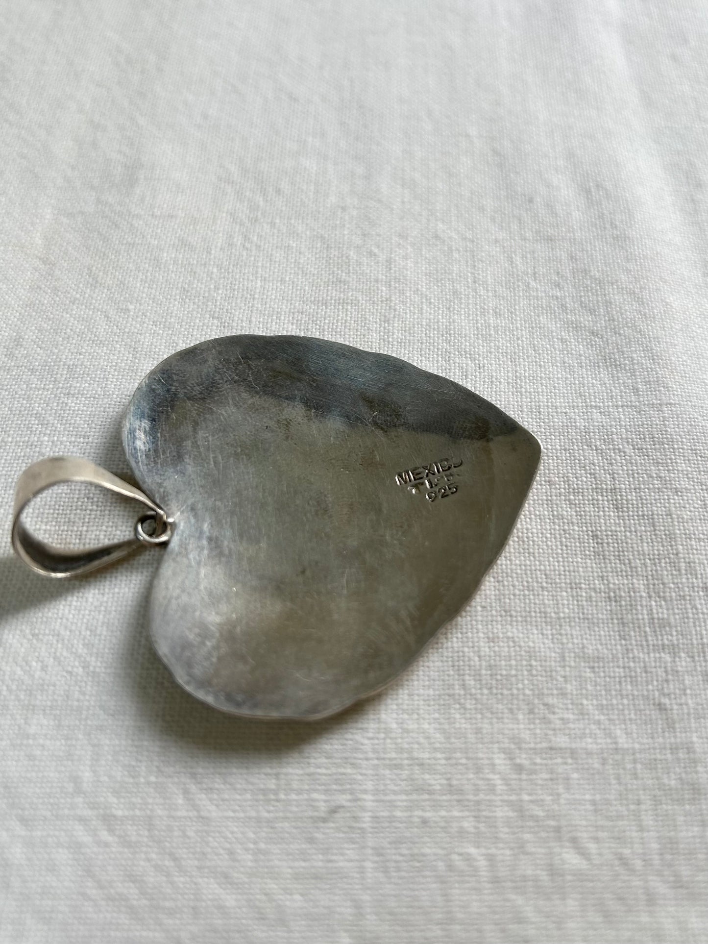 Vintage 925Silver Pendant Top MADE IN MEXICO [B26210]