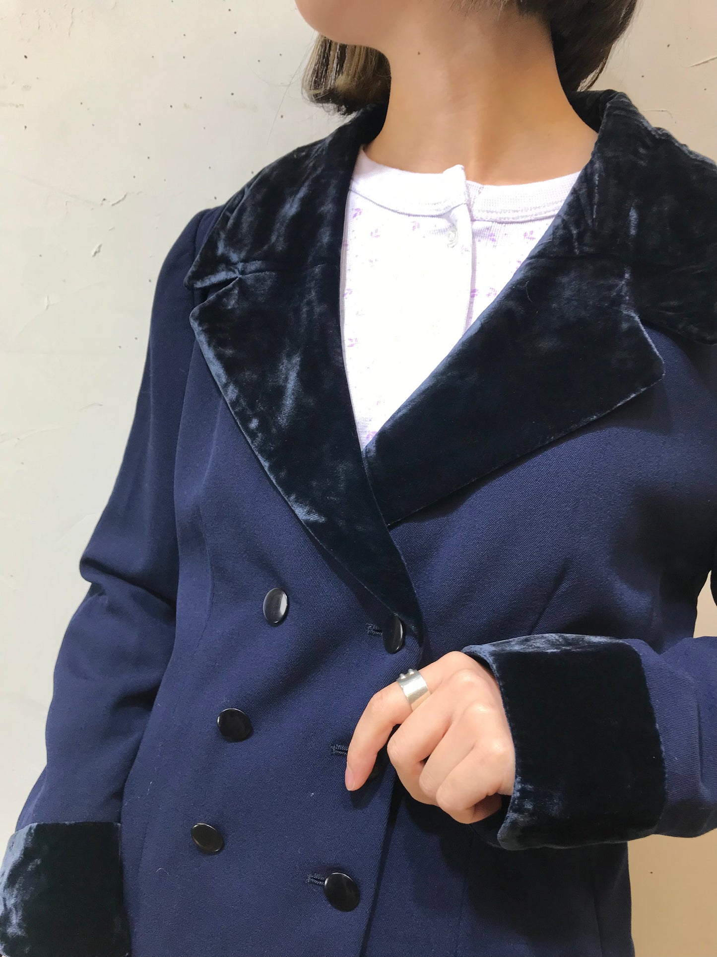 Vintage Velours Jacket [K25551]