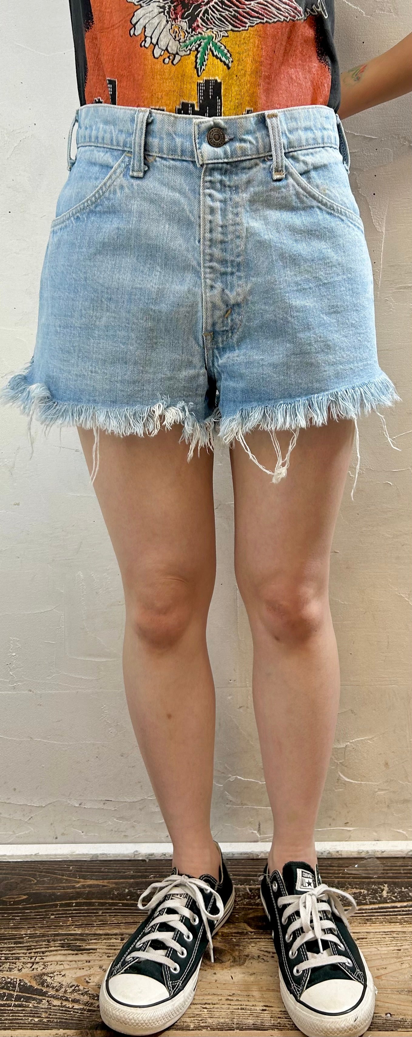 '70s Fringe Denim Short Pants 〜Levi’s〜[G27878]