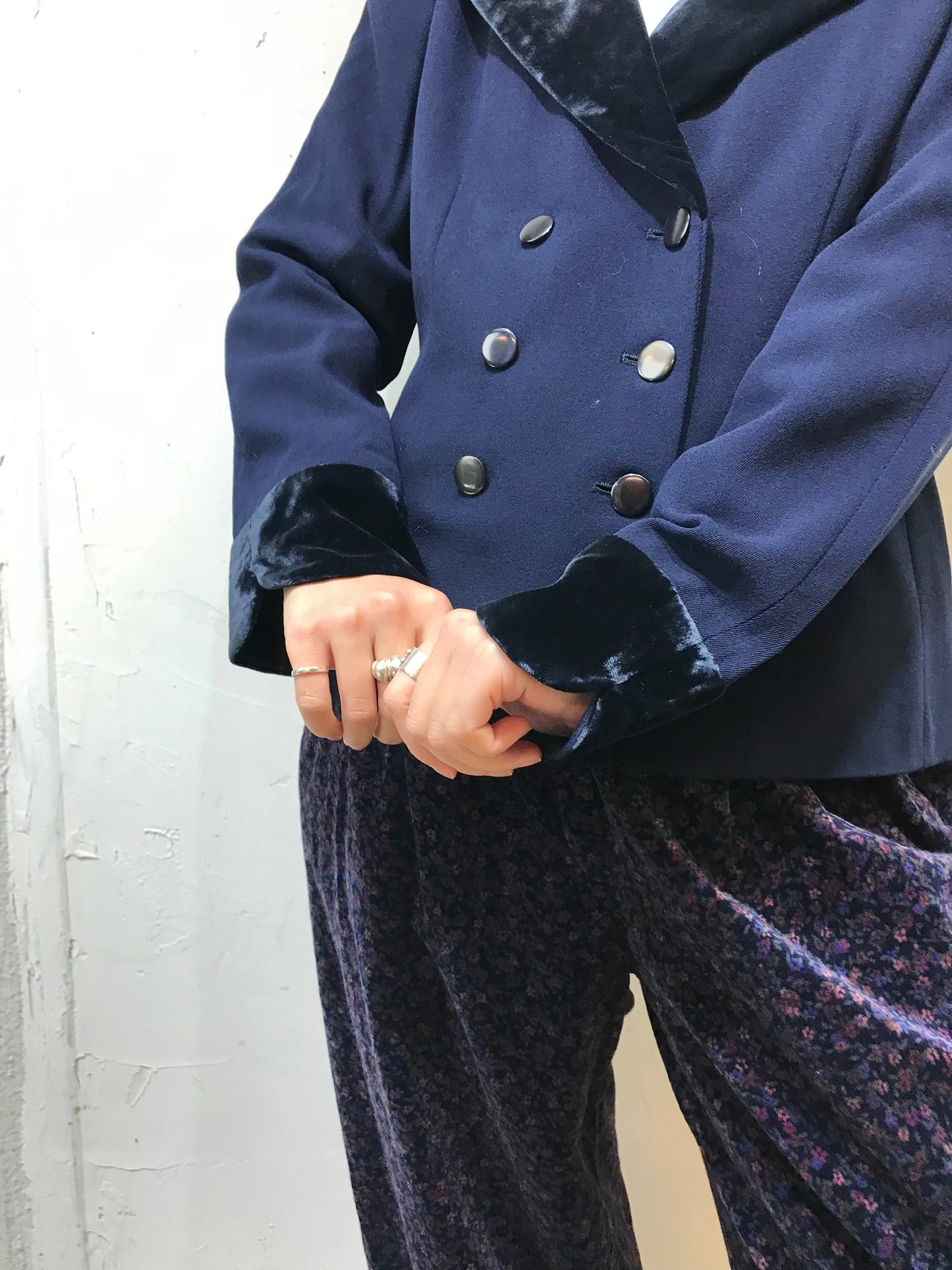 Vintage Velours Jacket [K25551]