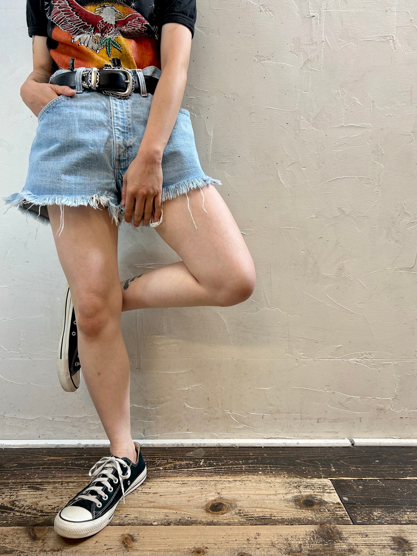 '70s Fringe Denim Short Pants 〜Levi’s〜[G27878]