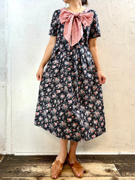 Vintage Flower Dress [H28228]