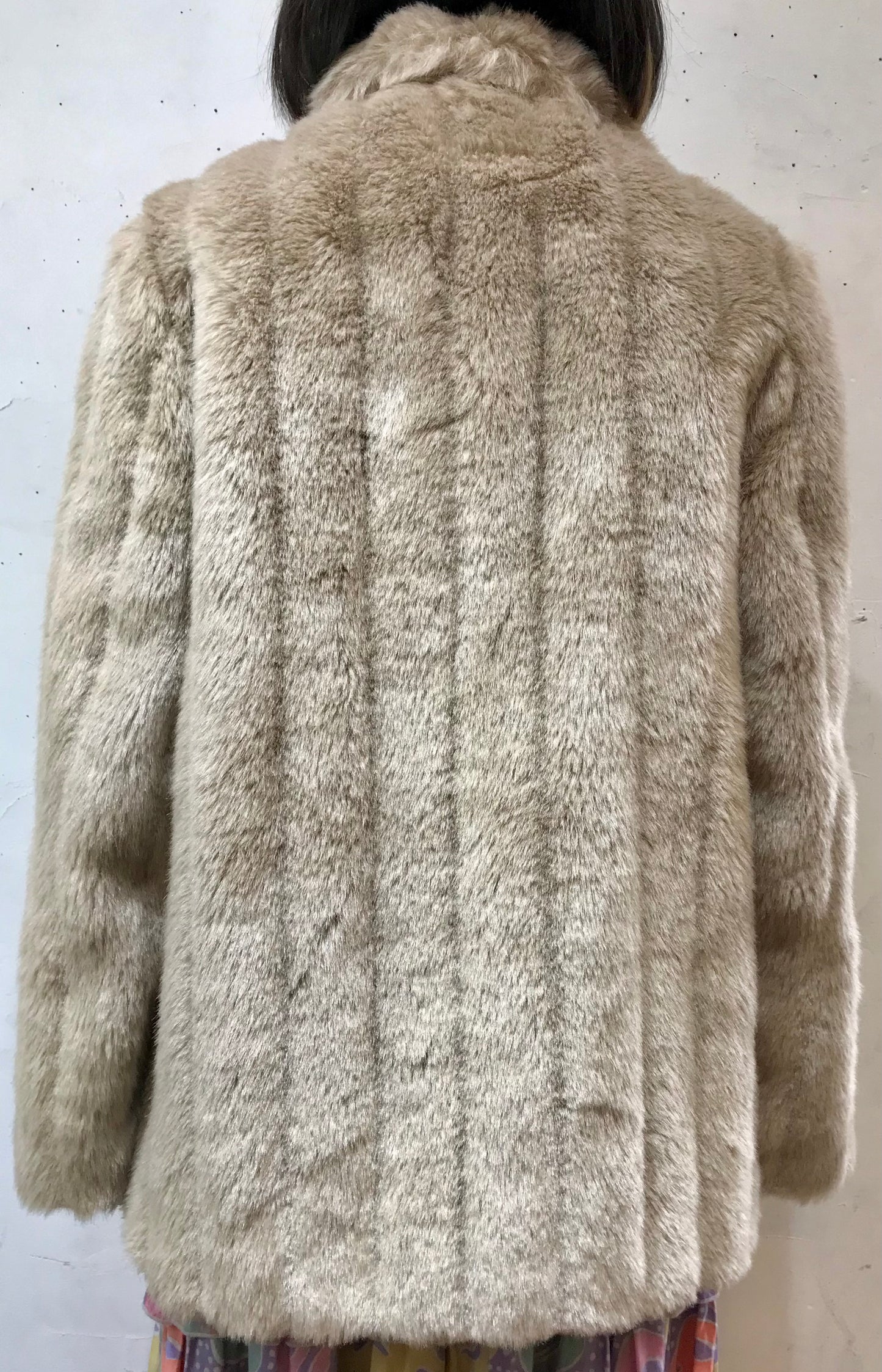 Vintage Eco Fur Jacket UNION MADE [K25557]