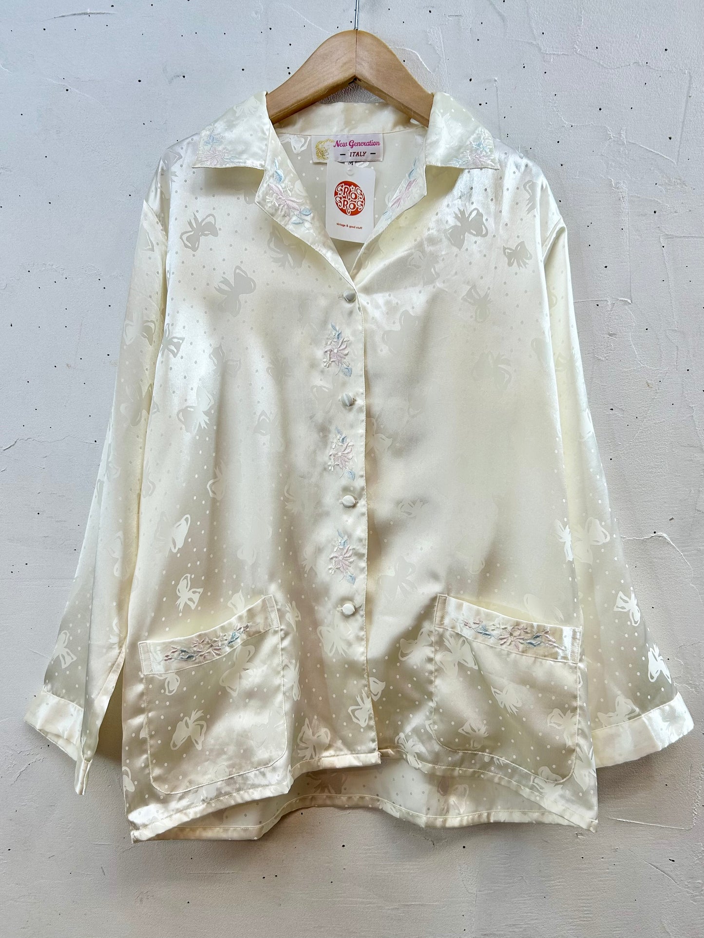 Vintage Satin Shirt [J28649]