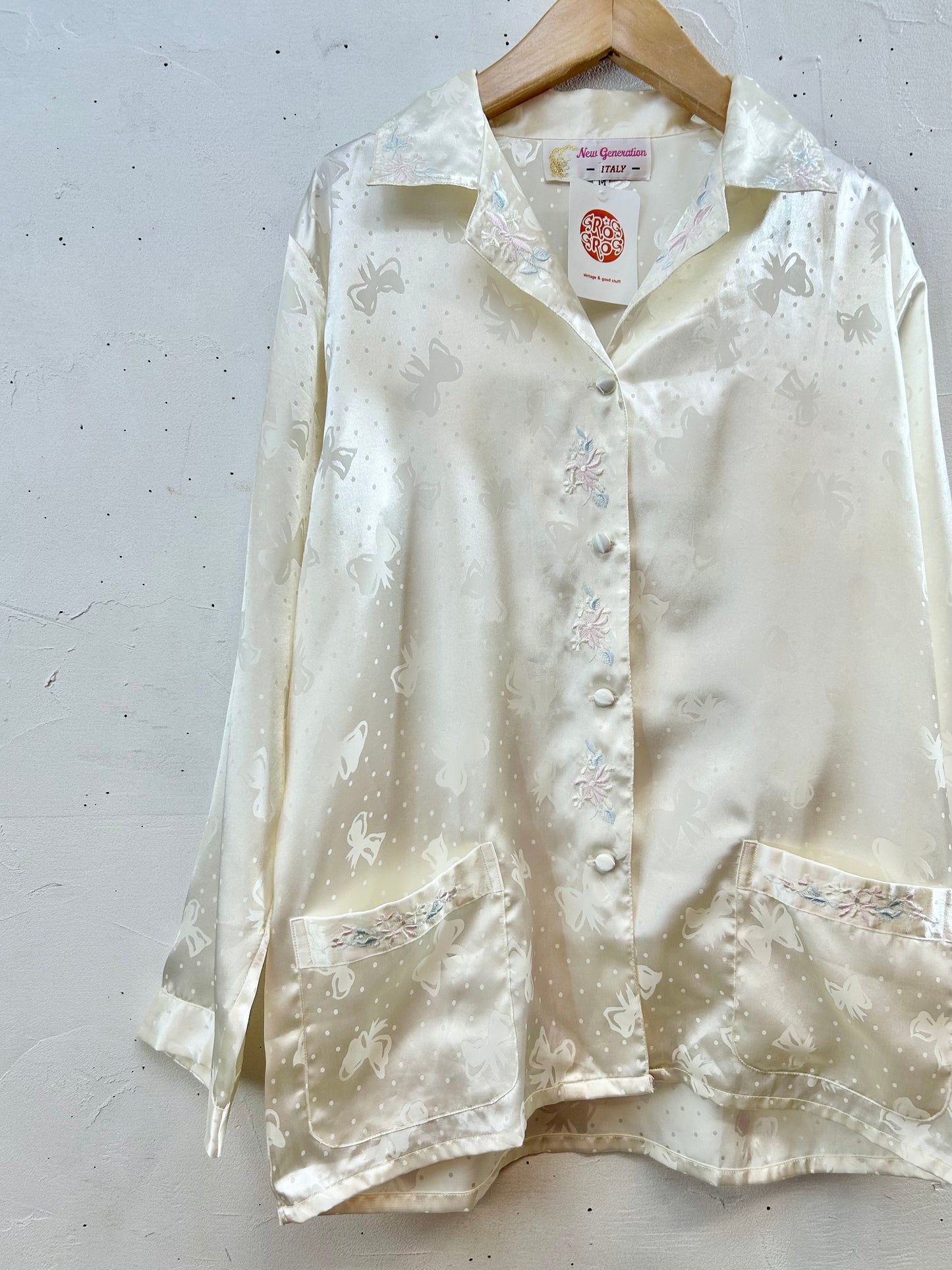 Vintage Satin Shirt [J28649]