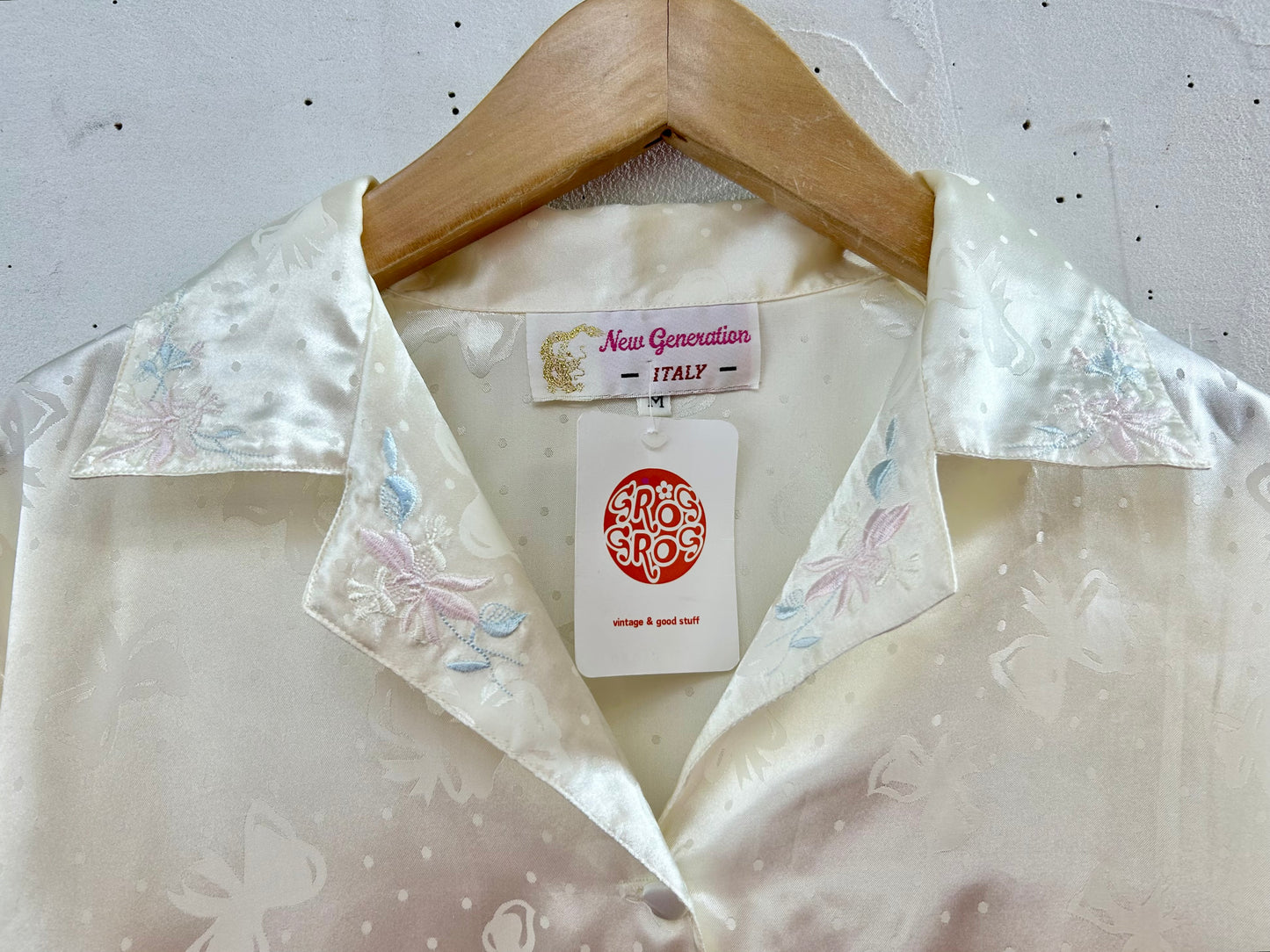 Vintage Satin Shirt [J28649]