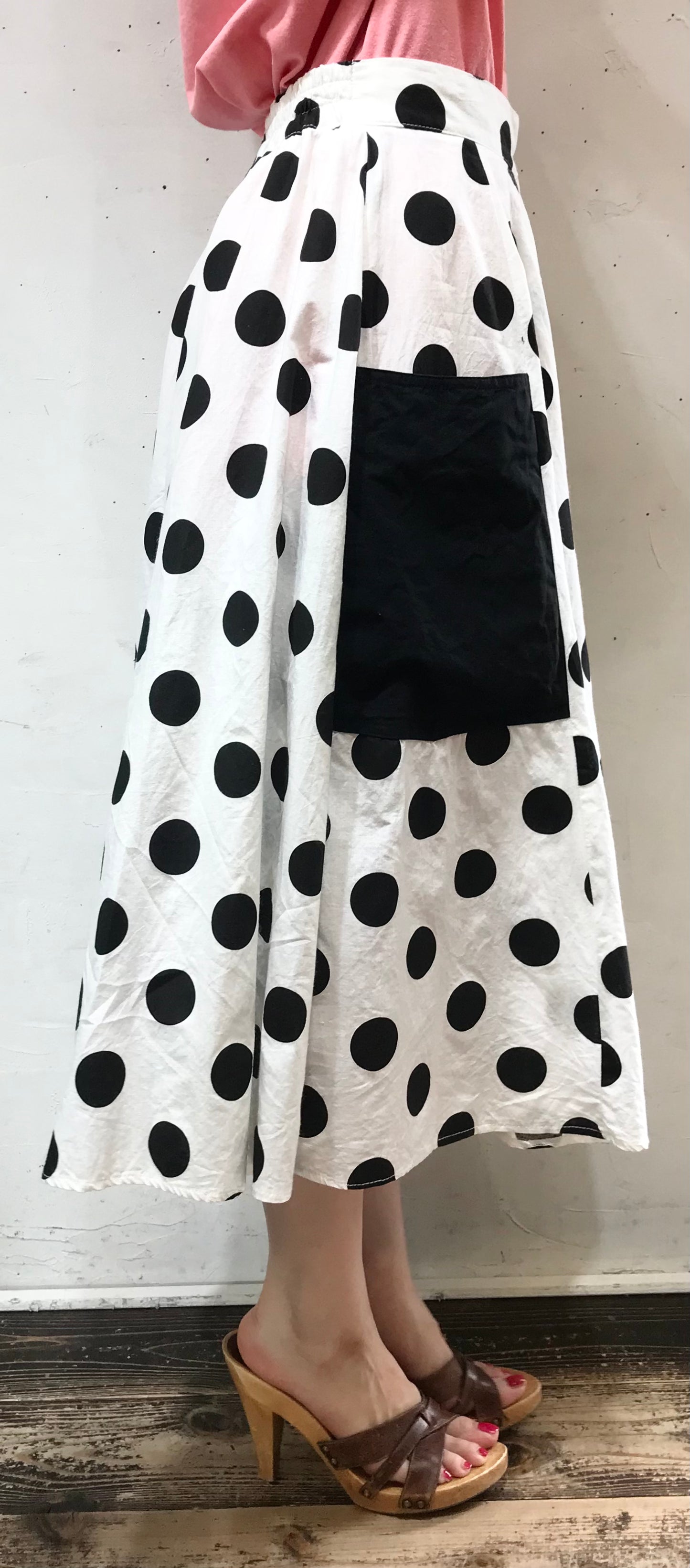 Vintage Dot Skirt [G24560]