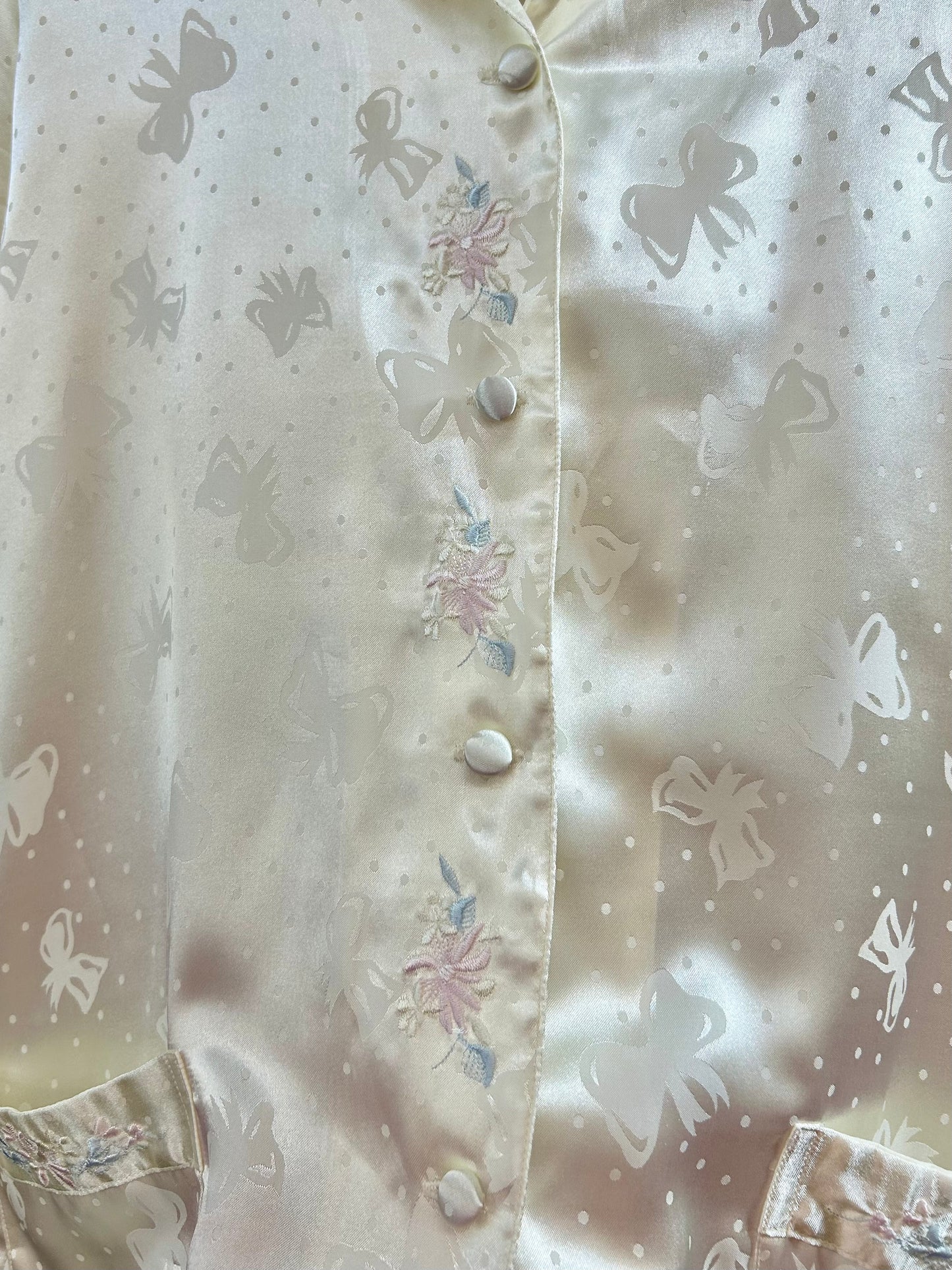 Vintage Satin Shirt [J28649]