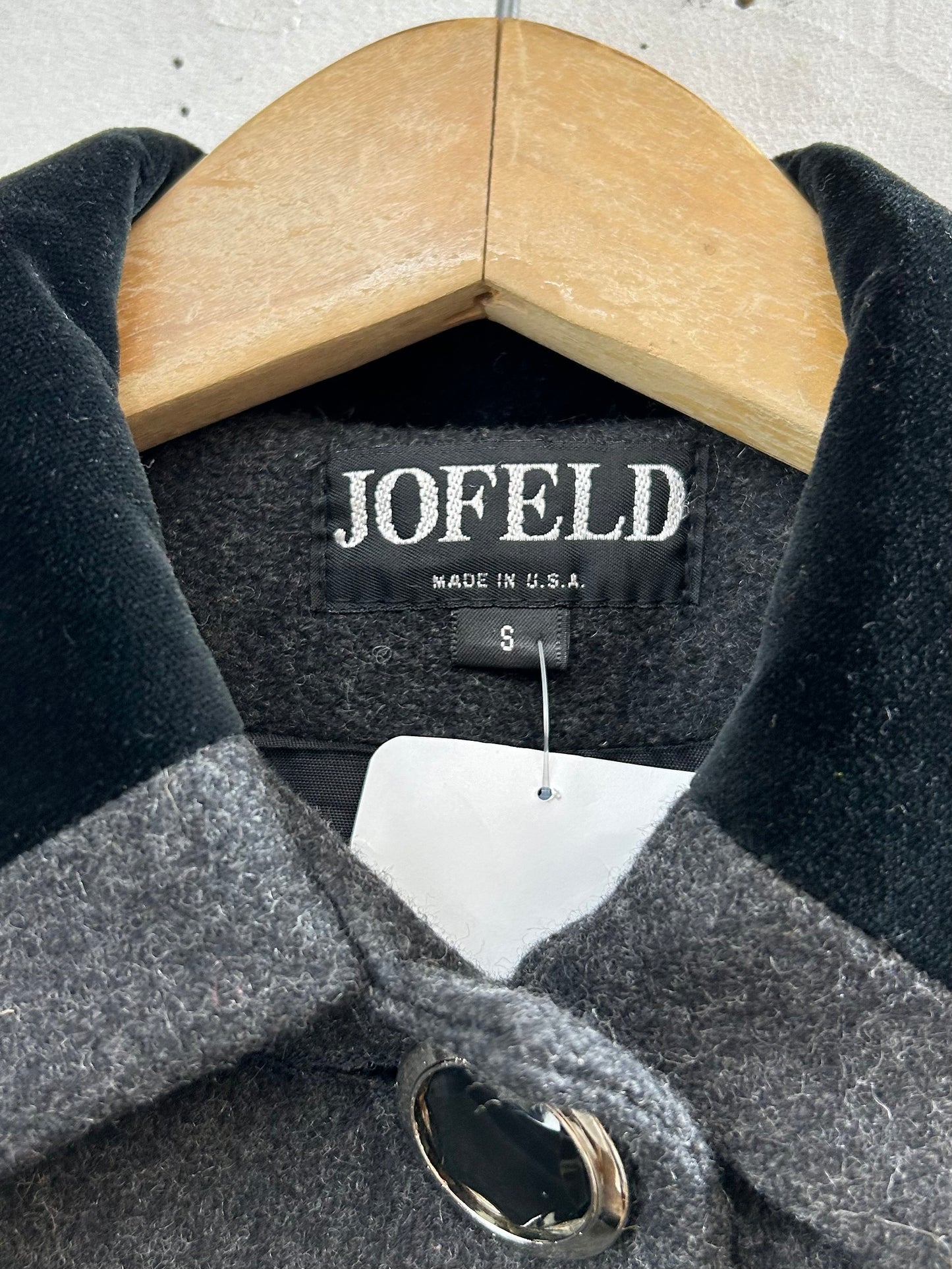 Vintage Wool Coat MADE IN USA [K28865]