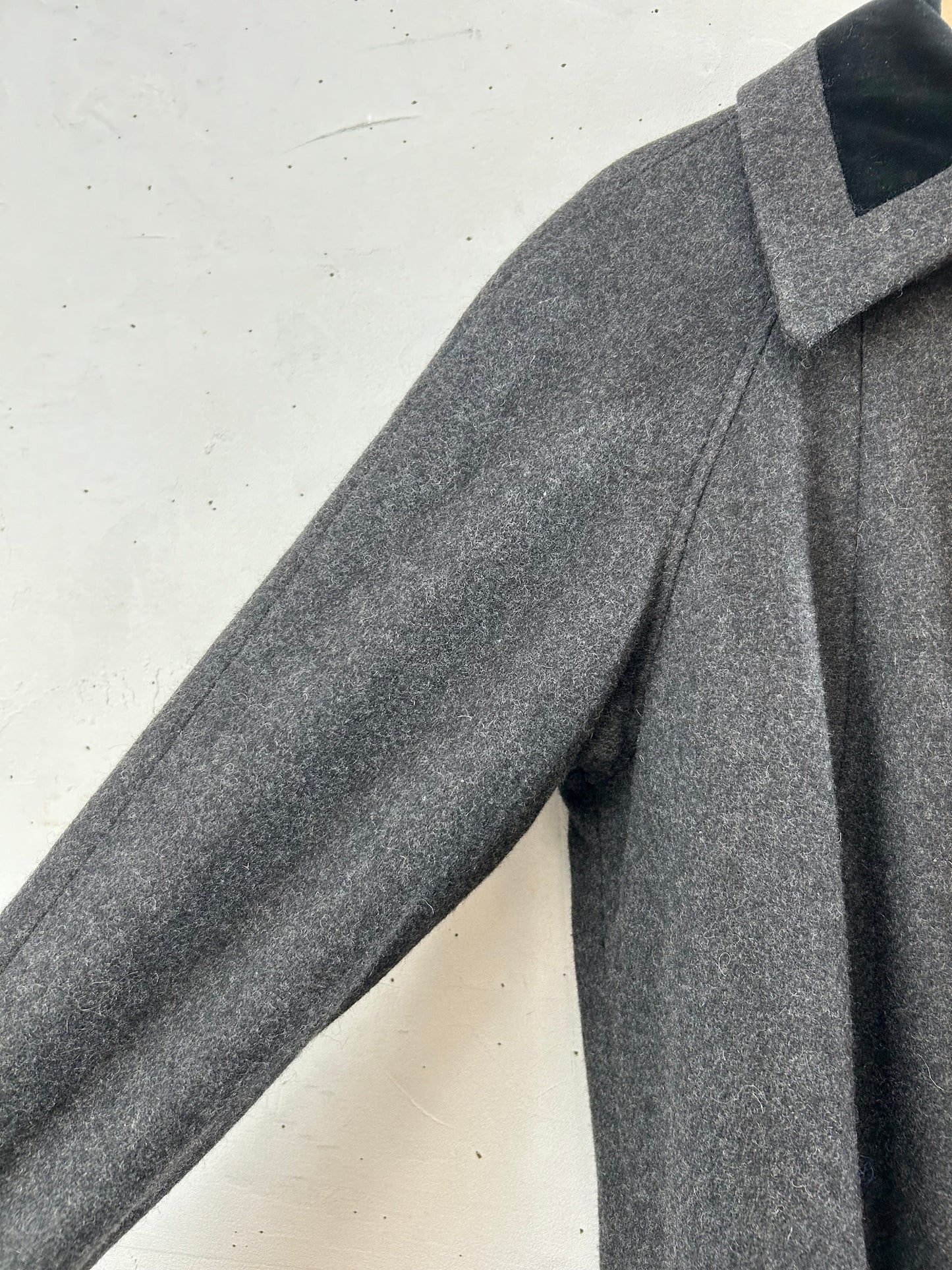 Vintage Wool Coat MADE IN USA [K28865]