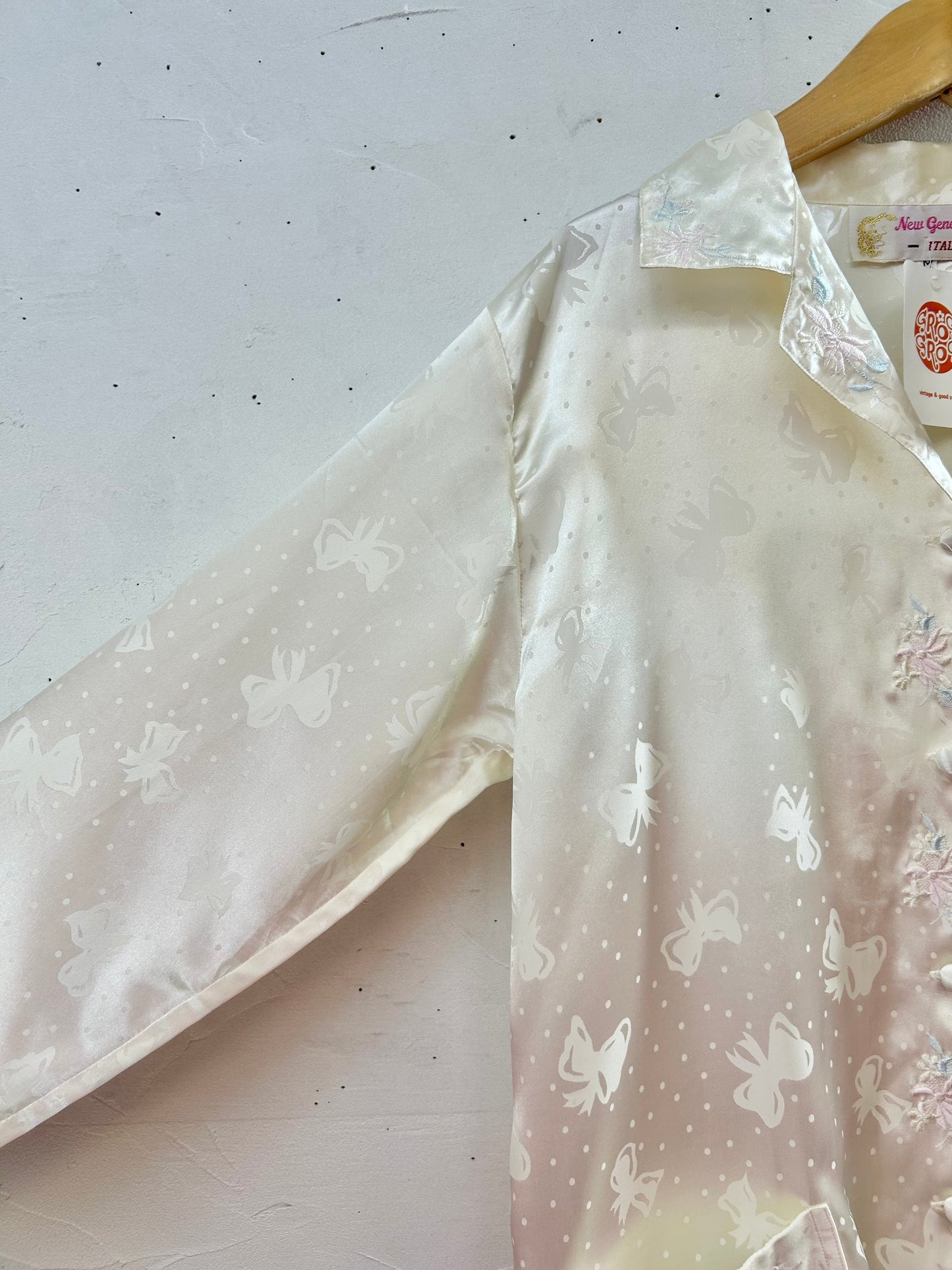 Vintage Satin Shirt [J28649]