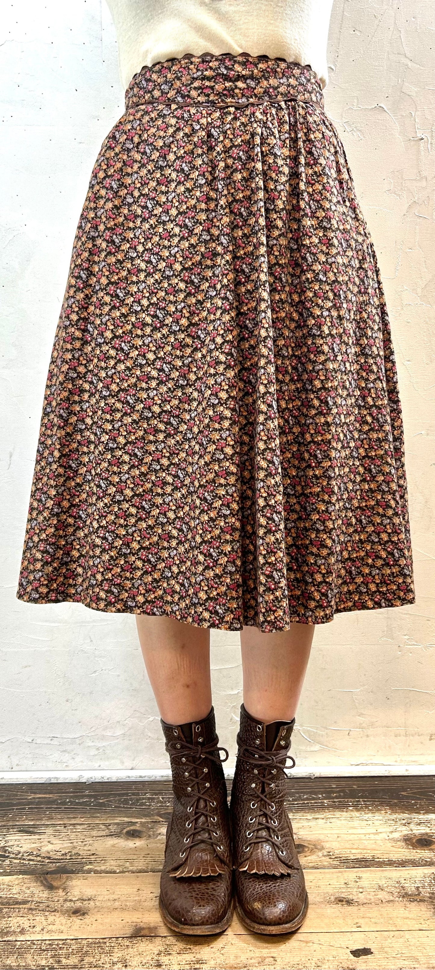 '70s Vintage Skirt 〜Betty Barclay〜 [I28430]