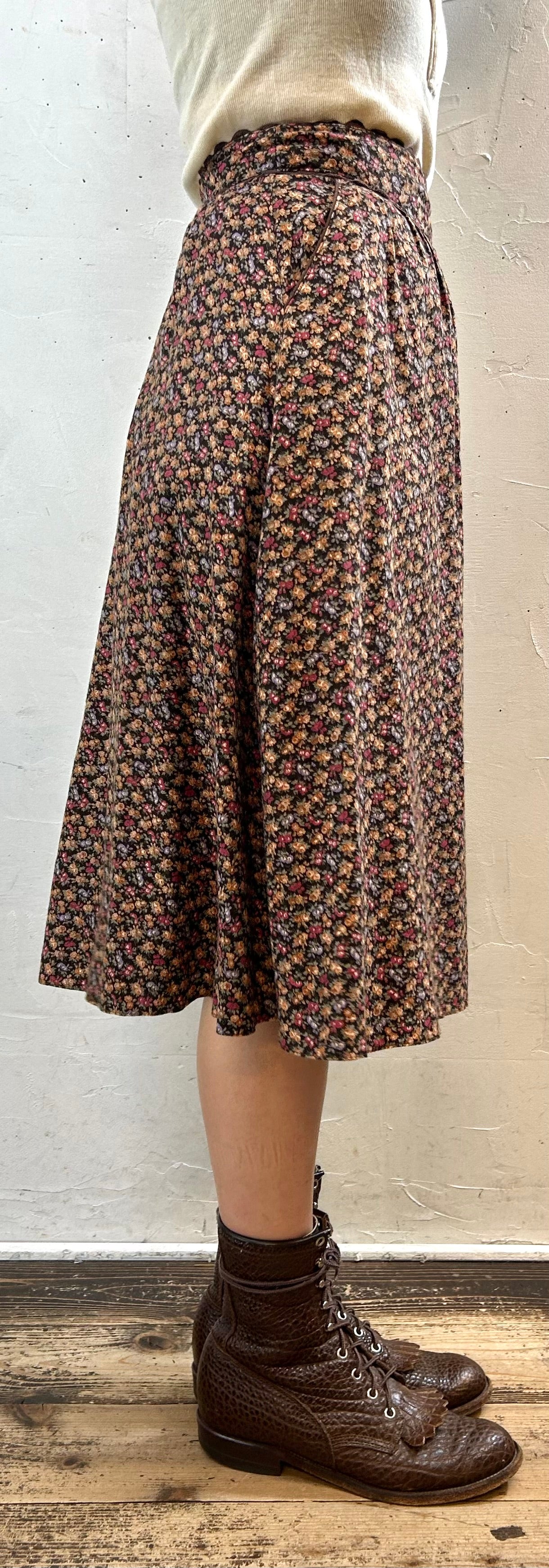 '70s Vintage Skirt 〜Betty Barclay〜 [I28430]