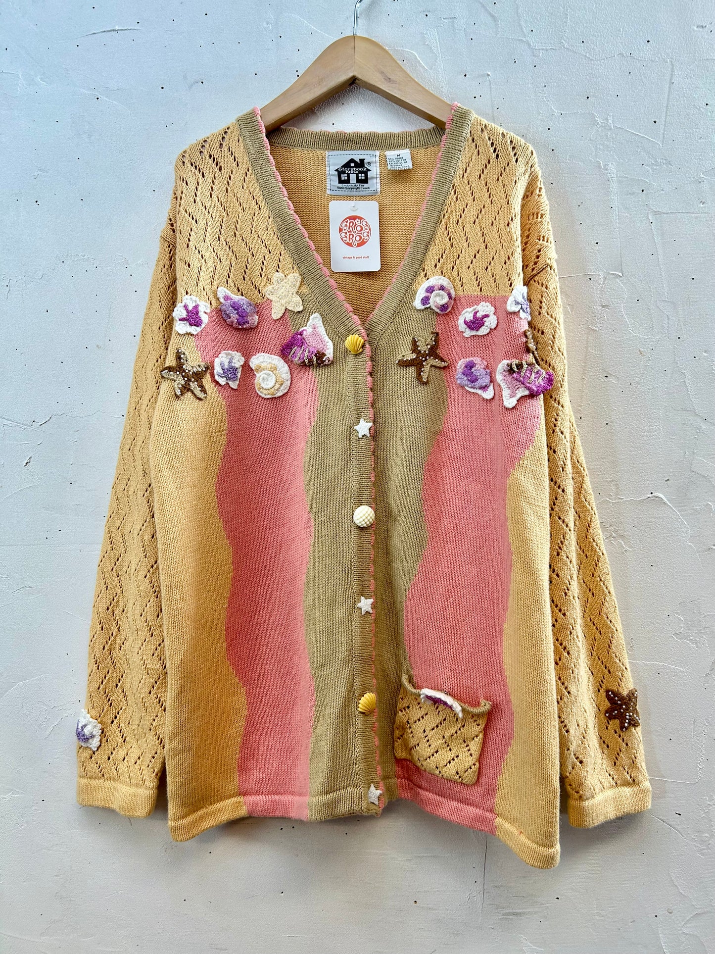 Vintage Knit Cardigan 〜Story book Knits〜 [J28651]