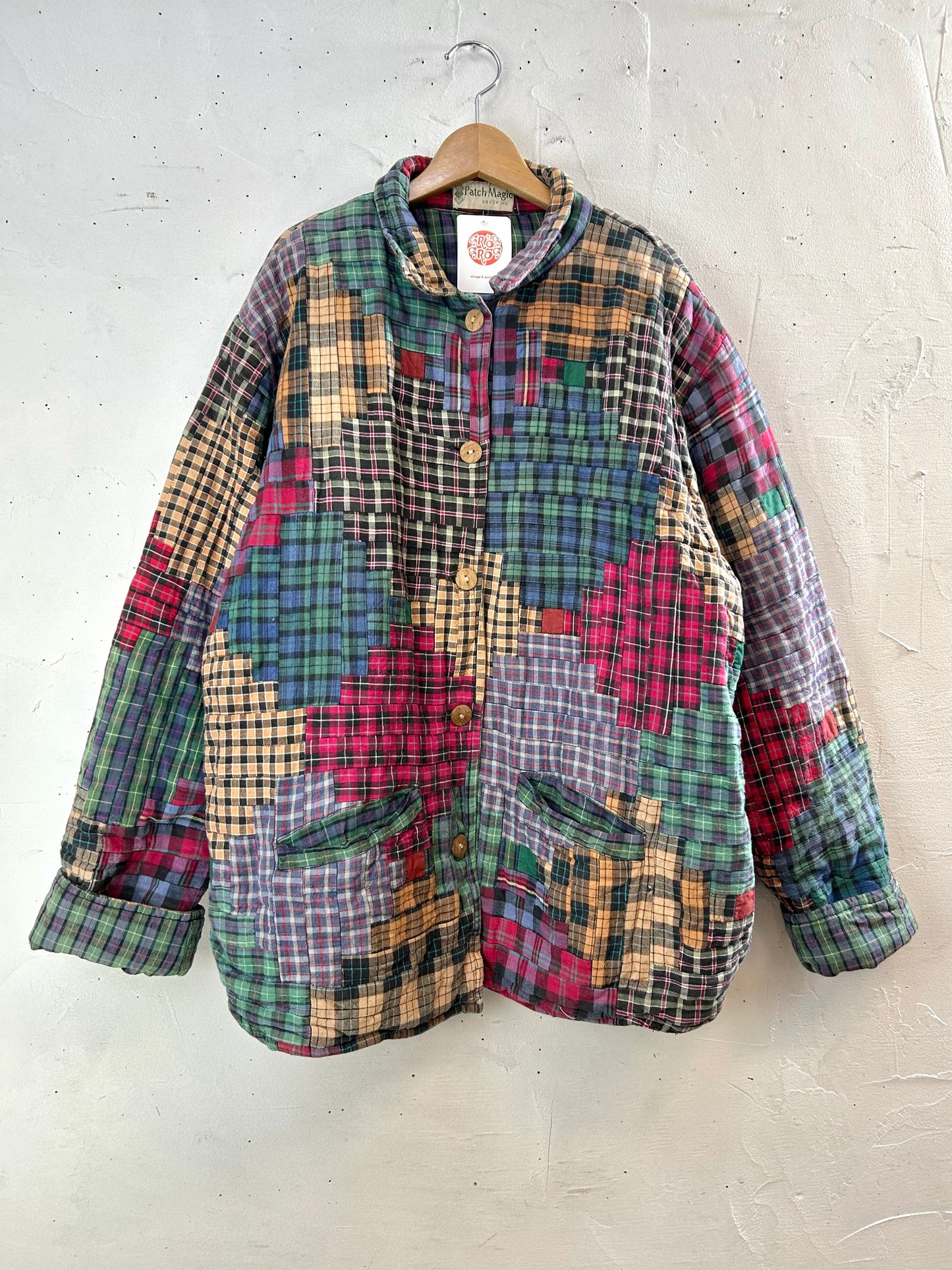 Vintage Patchwork Jacket 〜Patch Magic〜 Reversible [A29323]