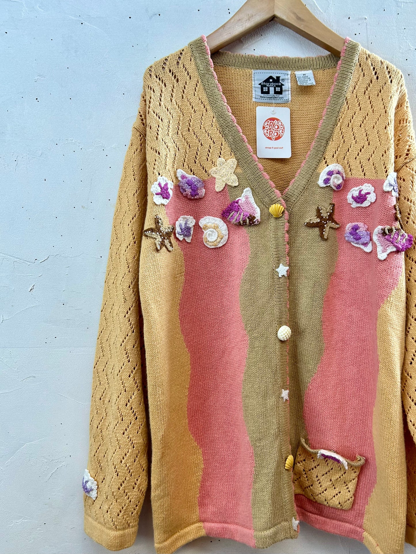 Vintage Knit Cardigan 〜Story book Knits〜 [J28651]