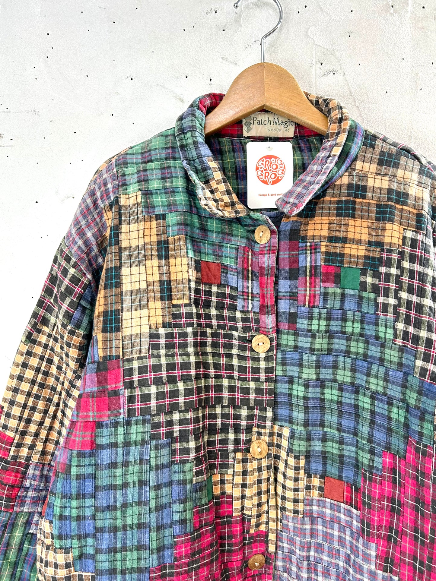 Vintage Patchwork Jacket 〜Patch Magic〜 Reversible [A29323]