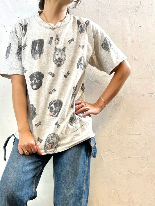 '90s Vintage T-Shirt MADE IN USA 〜rel.e.vant products〜 [H28224]