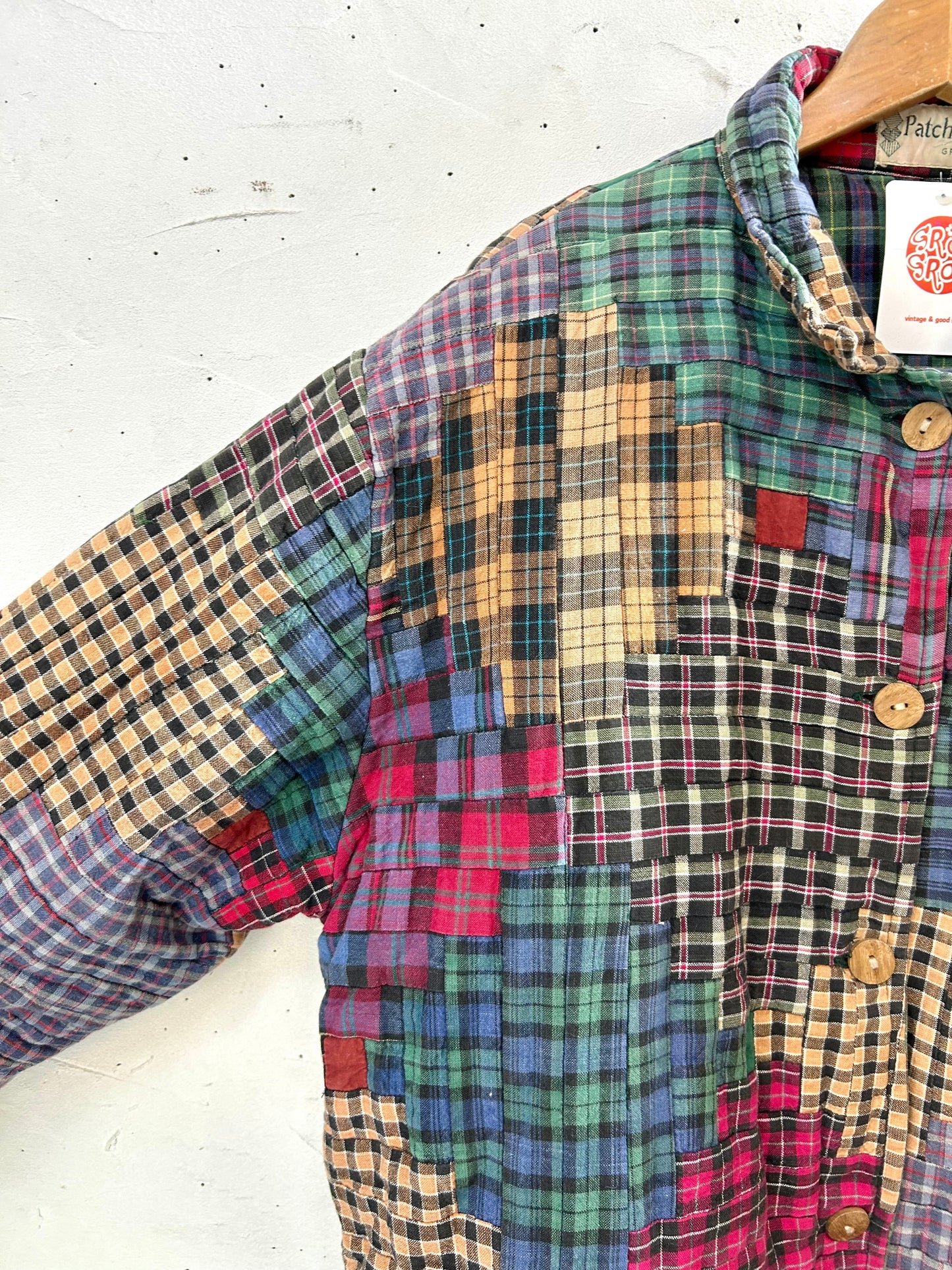 Vintage Patchwork Jacket 〜Patch Magic〜 Reversible [A29323]