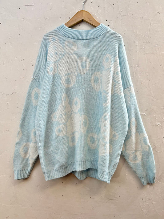 Vintage Knit Sweater MADE IN USA [J28646]