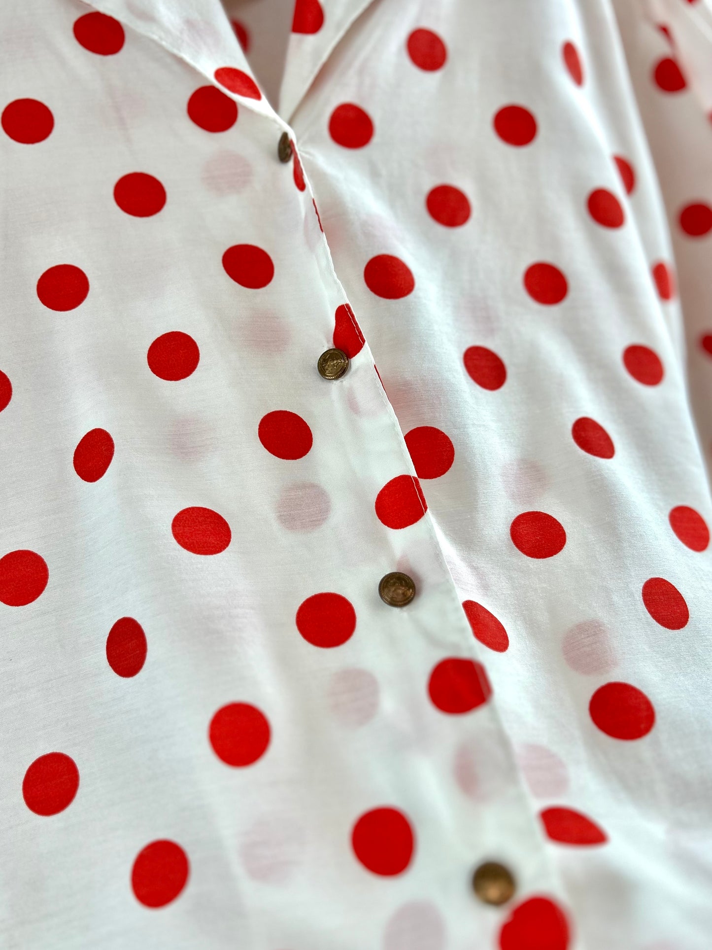 Vintage Viscose Shirt MADE IN FRANCE [G30623]
