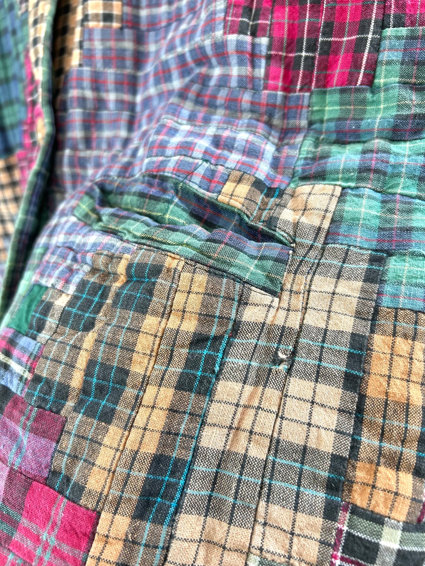 Vintage Patchwork Jacket 〜Patch Magic〜 Reversible [A29323]